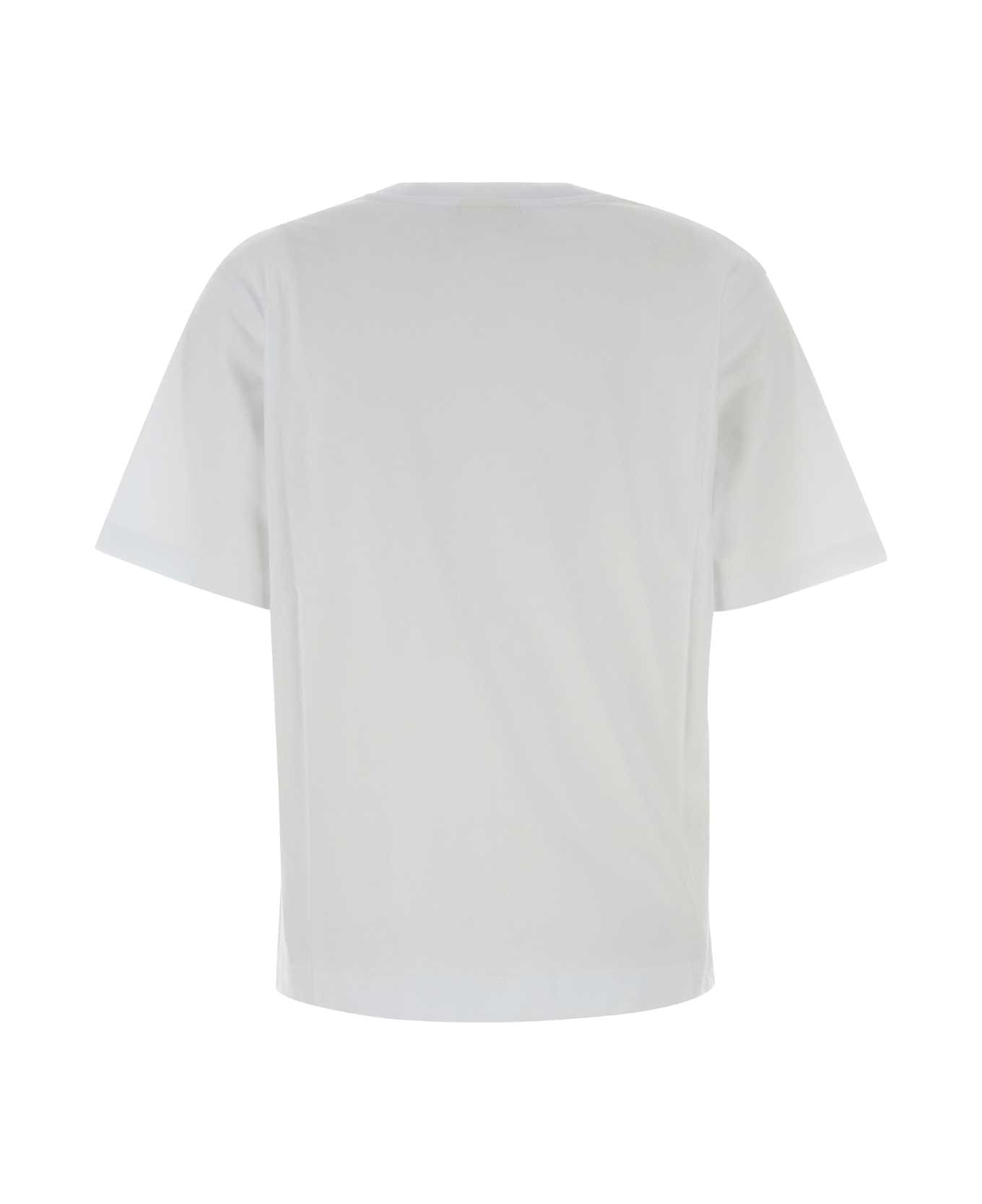 Dries Van Noten White Cotton Heydu T-shirt - White
