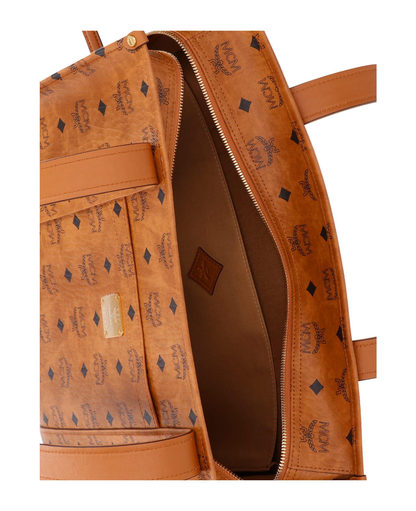 MCM 
aren
 Large Tote Bag - Brown トートバッグ