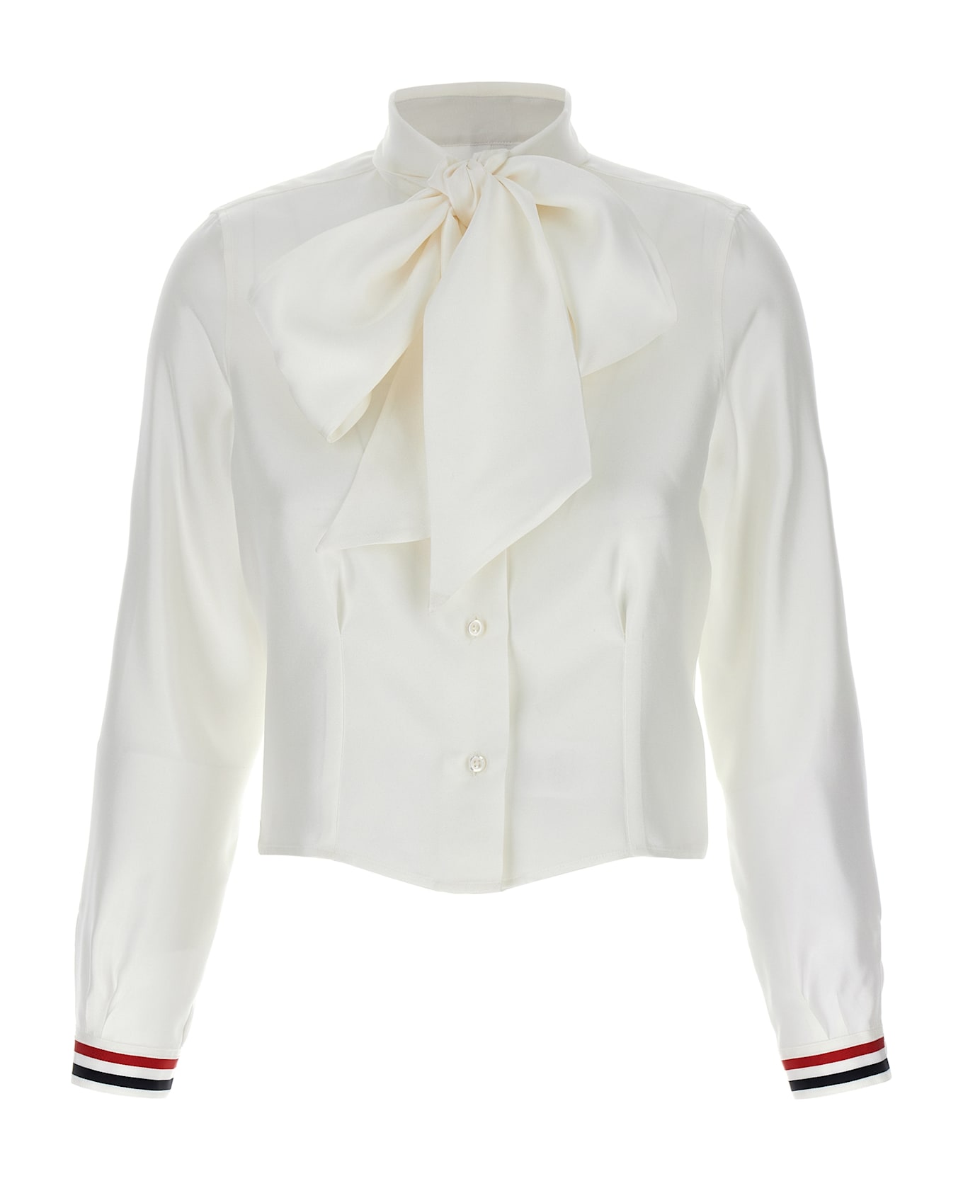 Thom Browne Silk Shirt - White