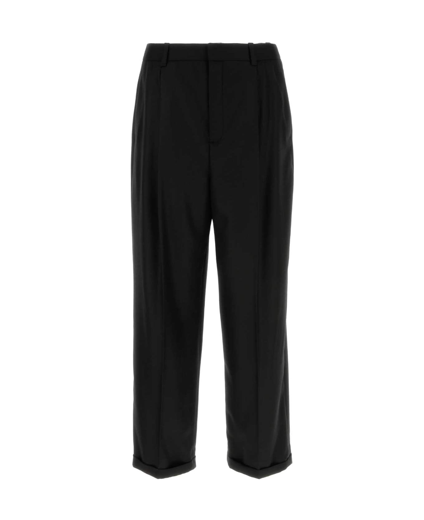 Saint Laurent Black Cashmere Pant - 1000