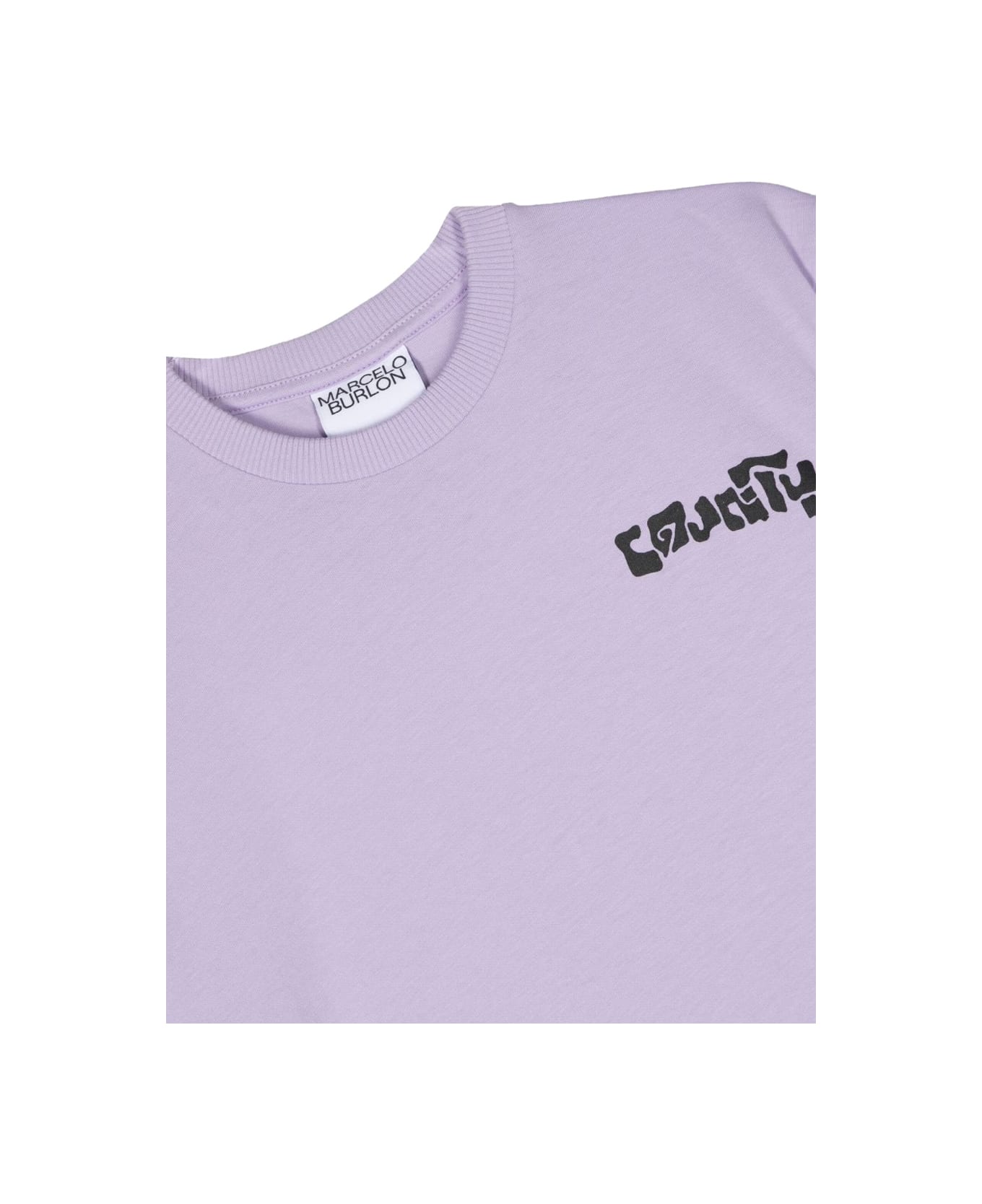 Marcelo Burlon Regular Ss T-shirt - LILAC
