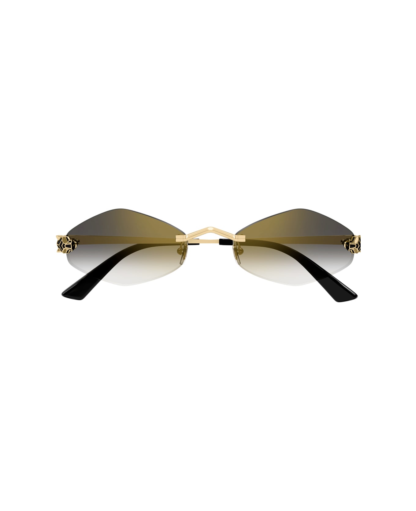 Cartier Eyewear Ct0433s Panthère De Cartier 001 Gold Sunglasses - Oro