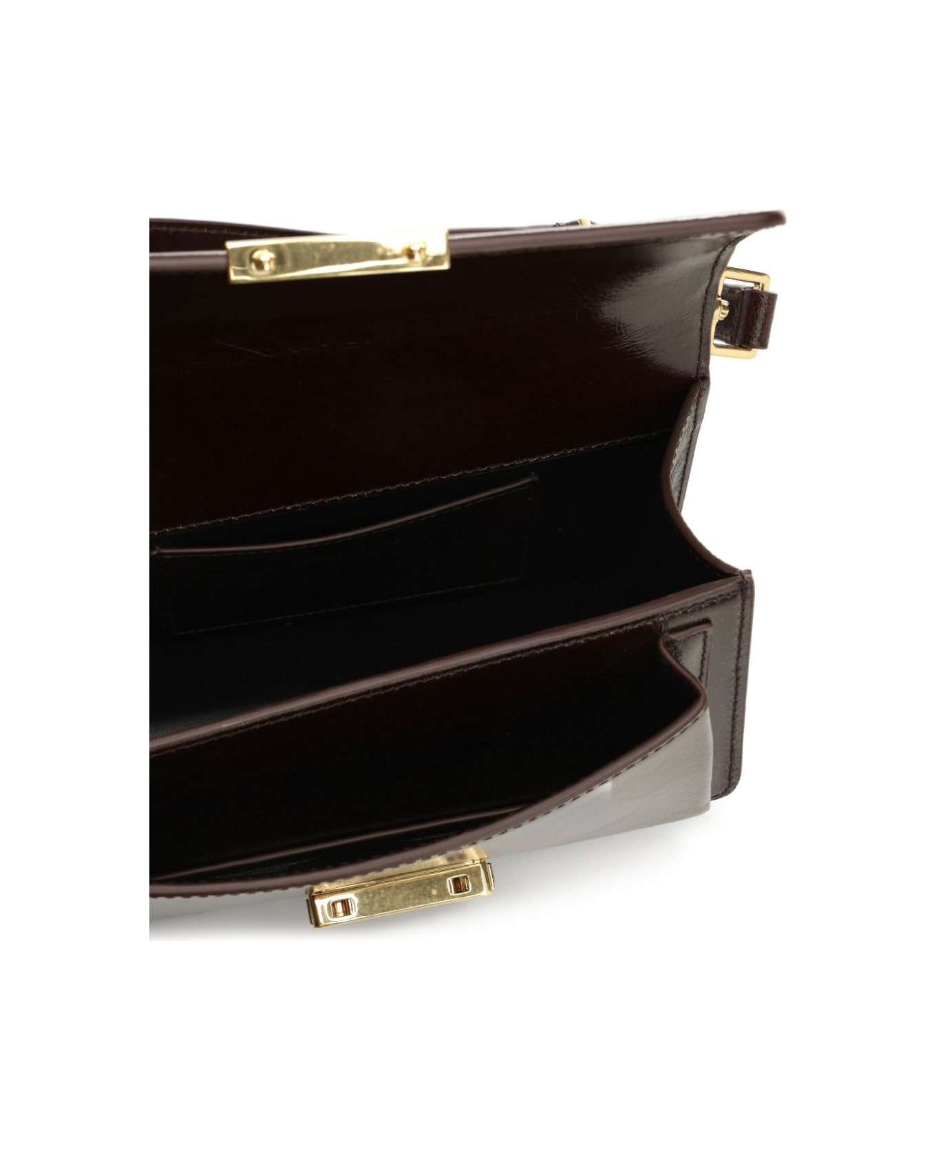 Golden Goose Venezia Small Leather Handbag - Brown