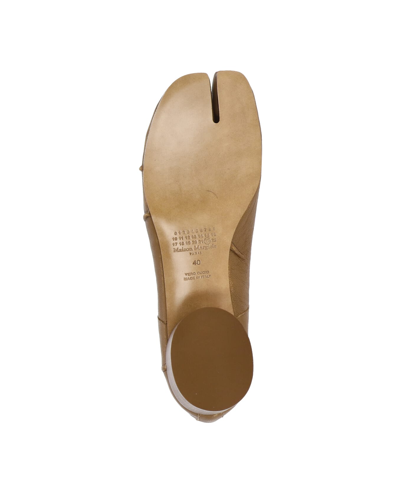 Maison Margiela Tabi Toe Slip-on Pumps - Brown