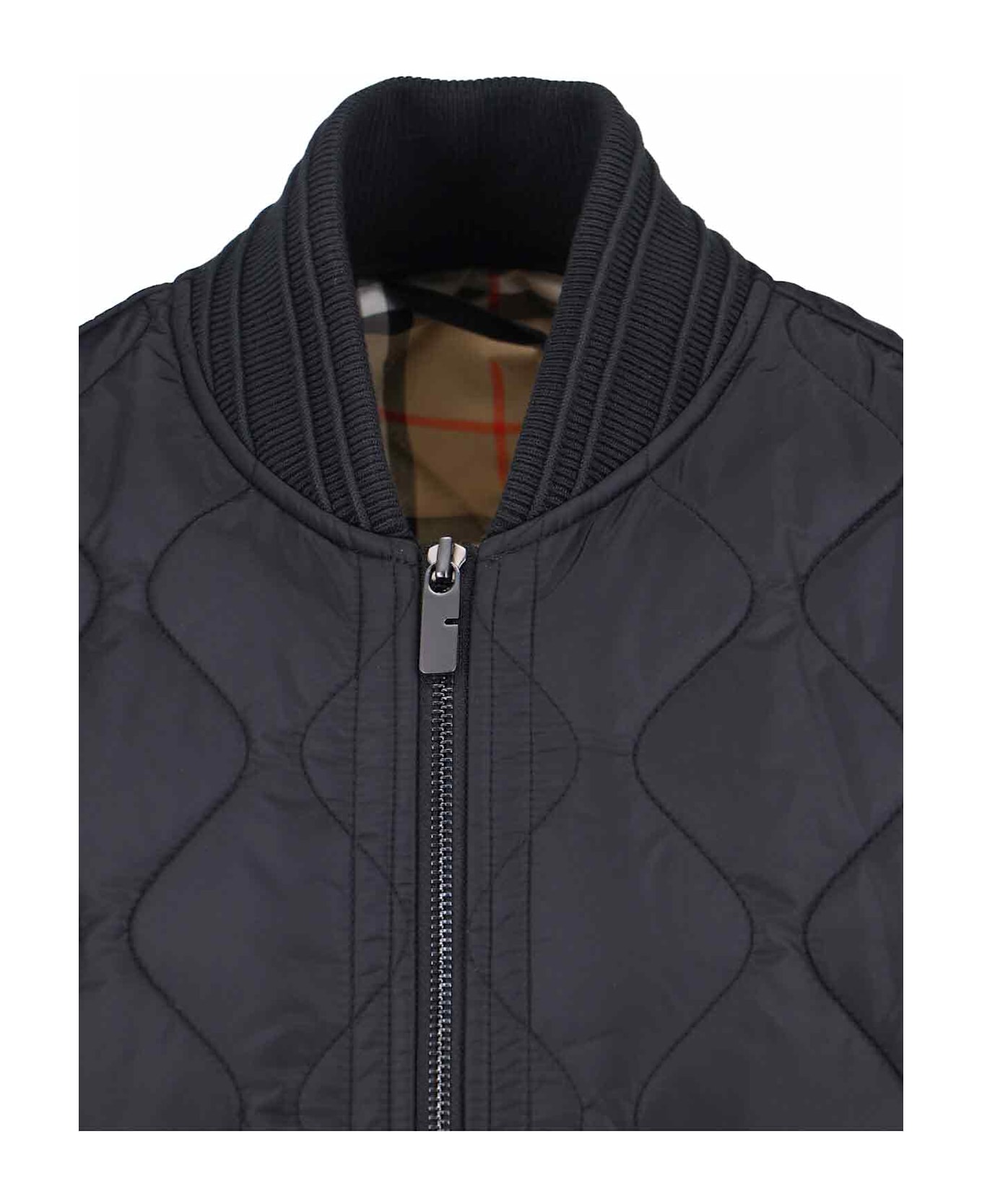 Burberry Quilted Vest - BLACK