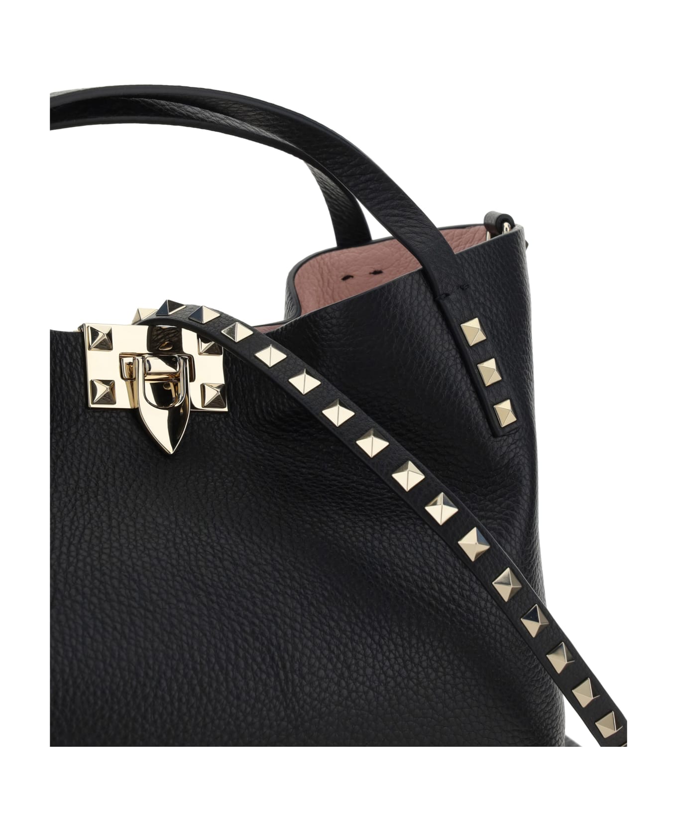 Valentino Garavani Rockstud Handbag - Black