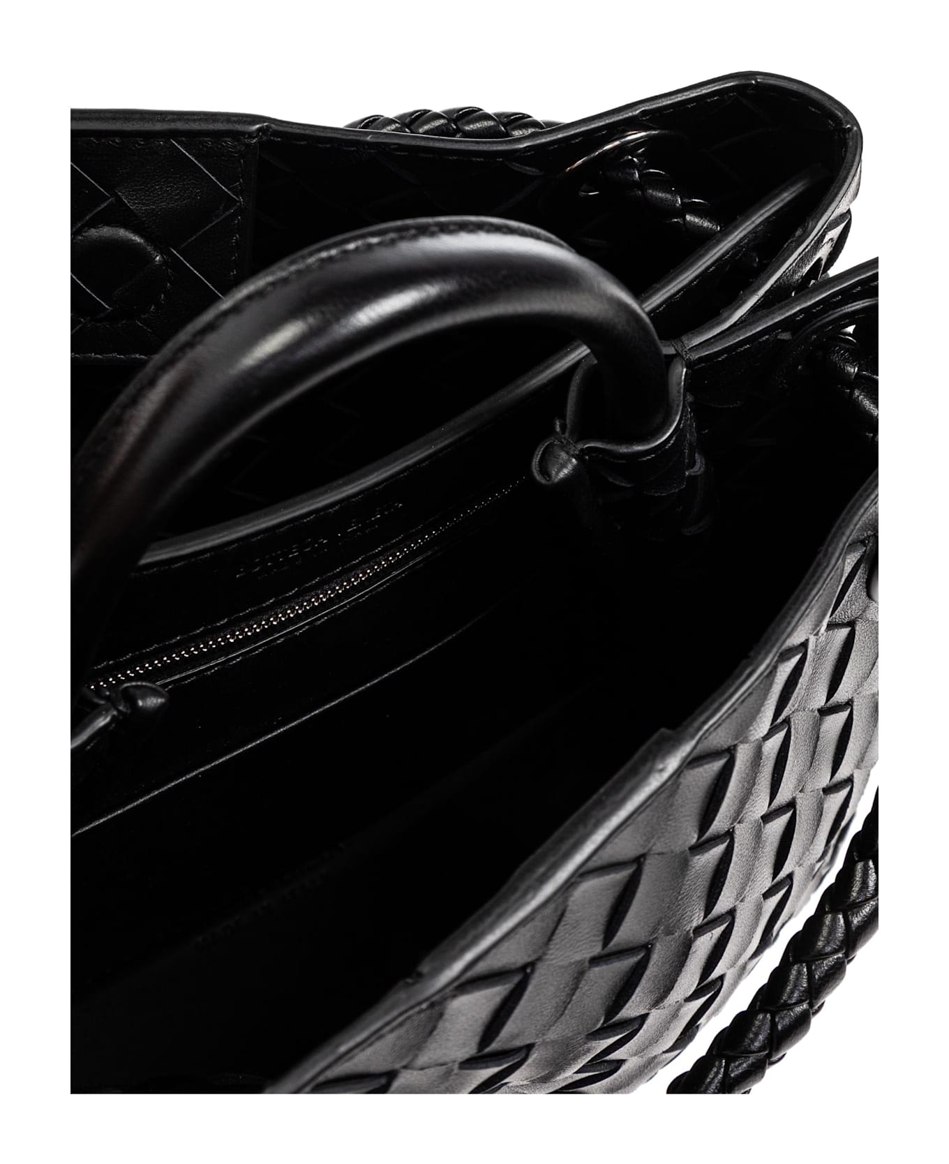 Bottega Veneta Handbag Andiamo Small - BLACK