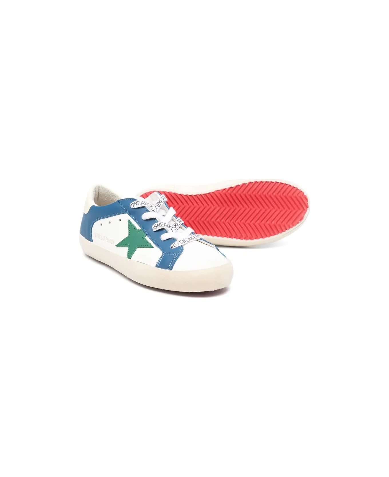 Bonpoint X Golden Goose Sneakers In Northern Blue - Blue