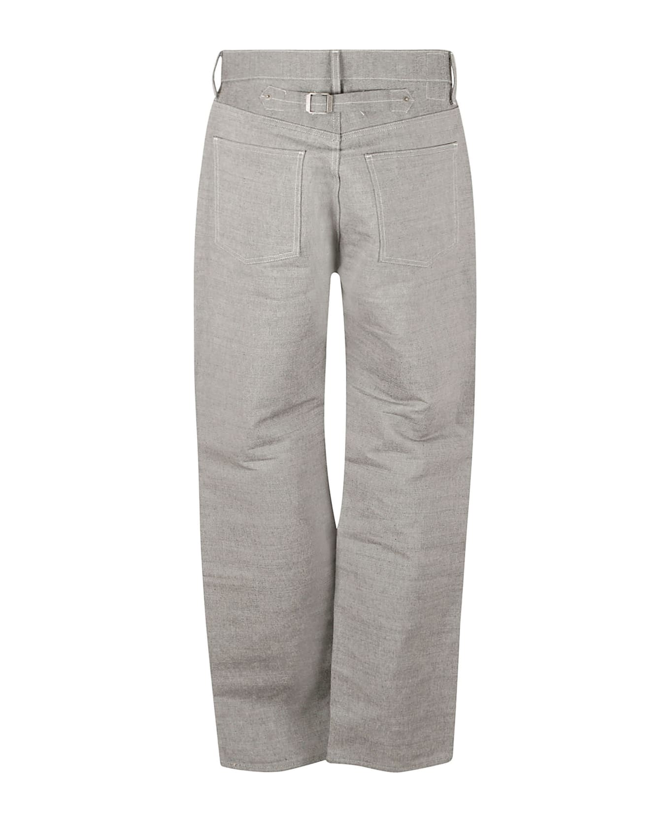 Maison Margiela Straight Leg 5 Pockets Jeans - White