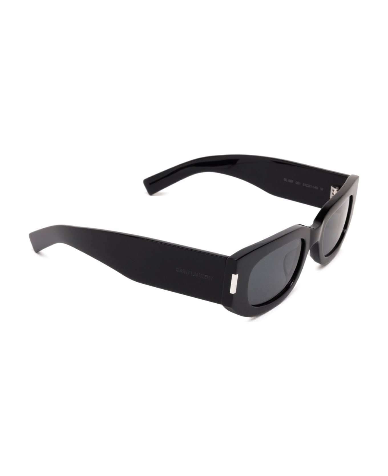 Saint Laurent Eyewear Sl 697 Black Sunglasses - Black