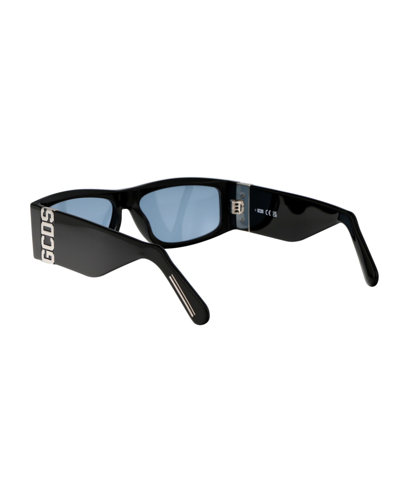 GCDS Gd0037 Sunglasses - 01V Nero Lucido/Blu サングラス