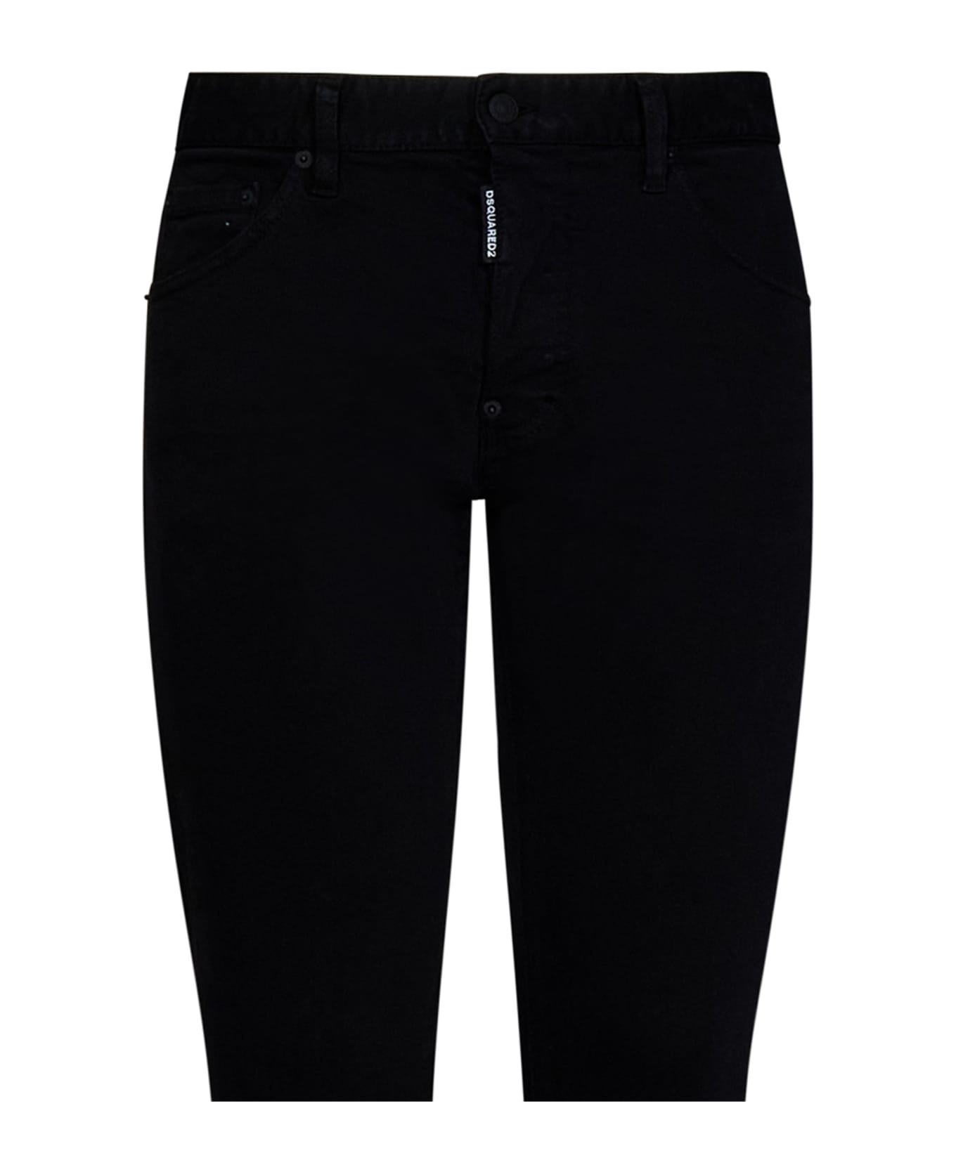 Dsquared2 Garment Dyed 642 Jeans - Black