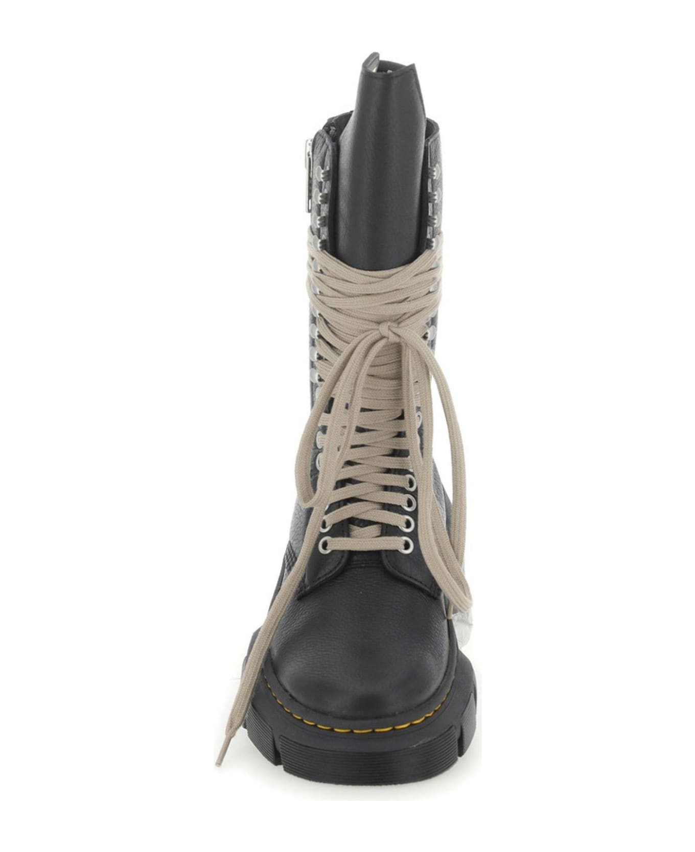 Rick Owens x Dr. Martens X Dr. Martens 1918 Dmxl Calf Length Boots - BLACK ブーツ