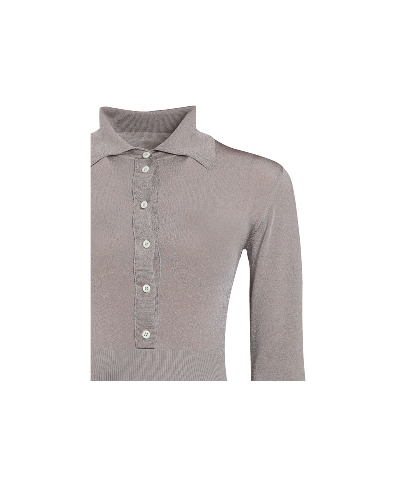 Peter Do Polo Made Of Knit - Grey