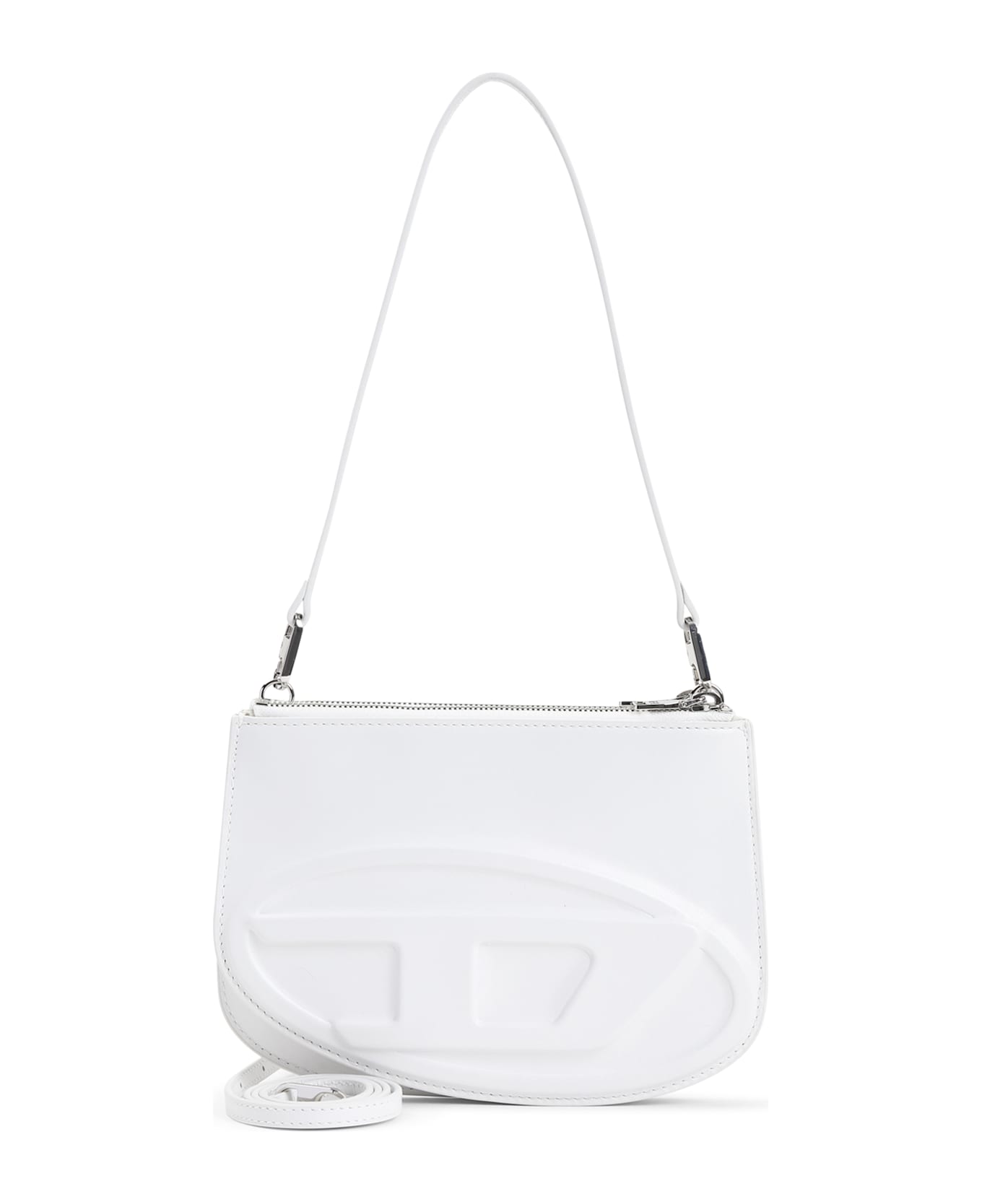 Diesel 1dr Twin Handbag - White