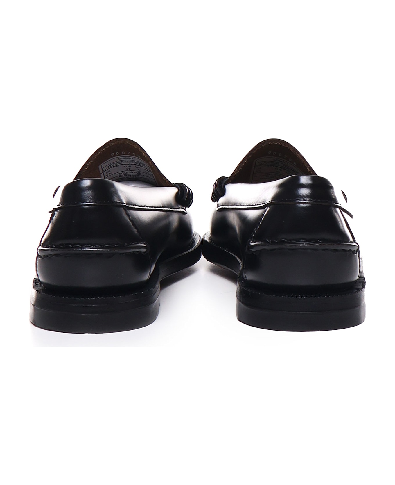 Sebago Classic Dan Loafers In Soft Leather - Black