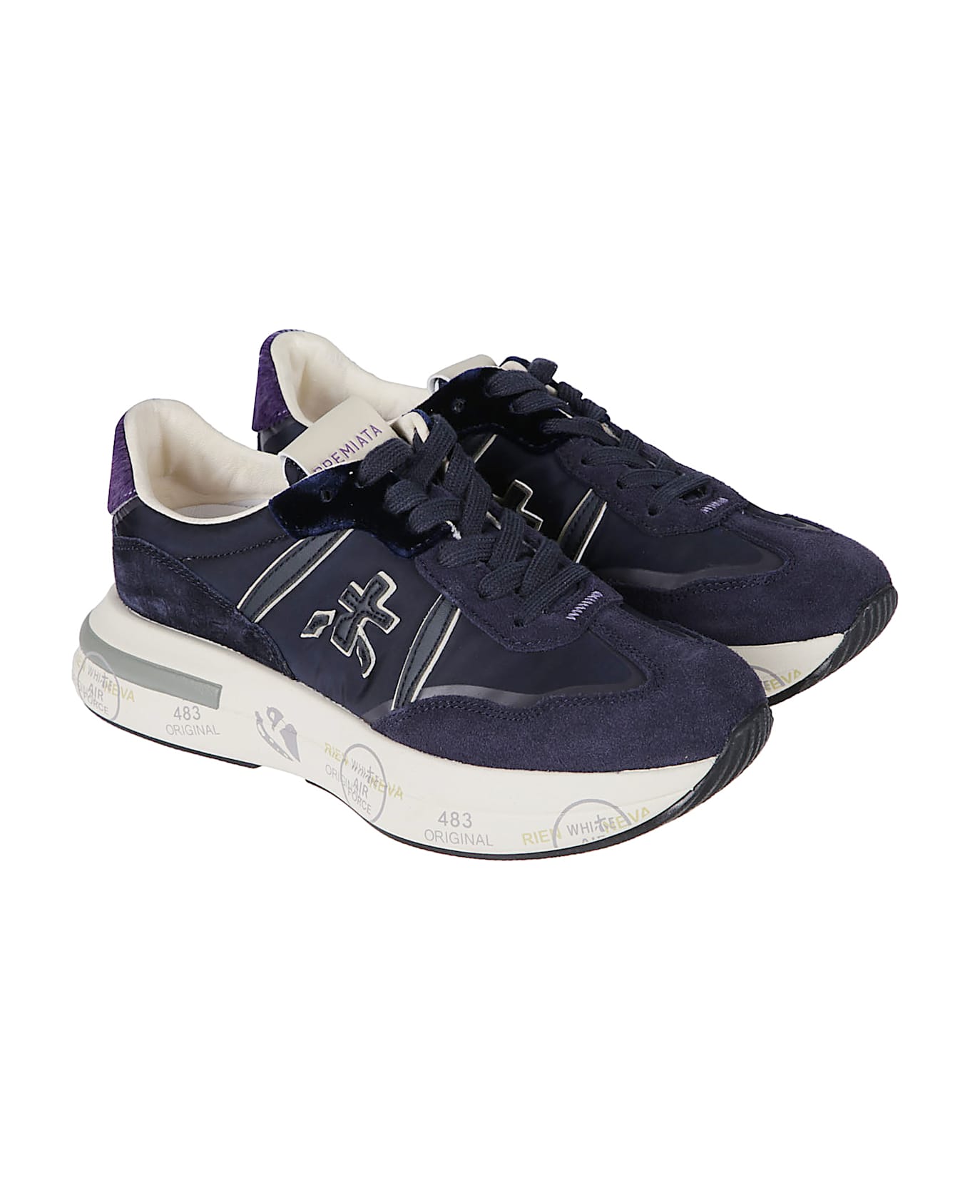 Premiata Cassie Sneakers - Blue