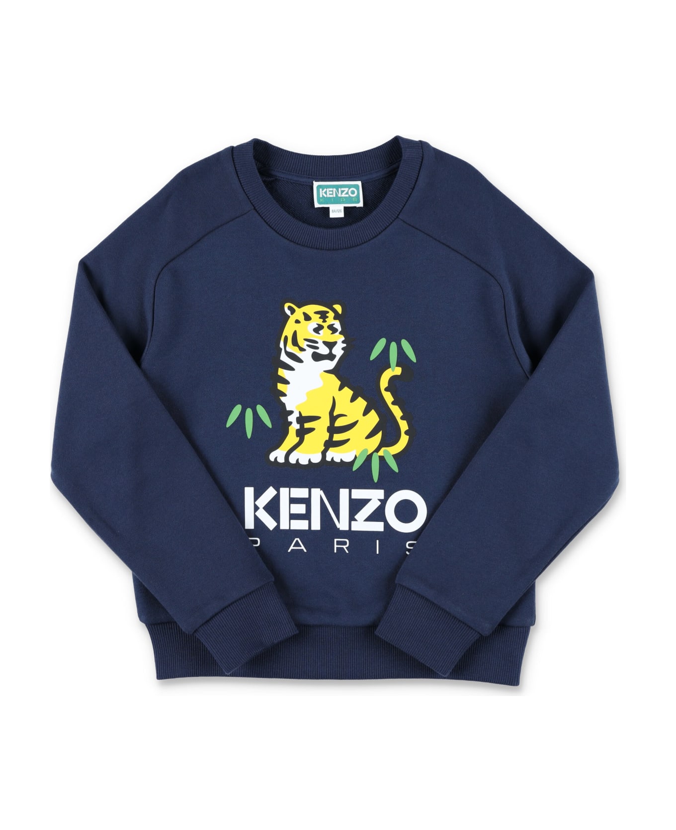 Kenzo Kids Tiger Print Sweatshirt - NAVY ニットウェア＆スウェットシャツ