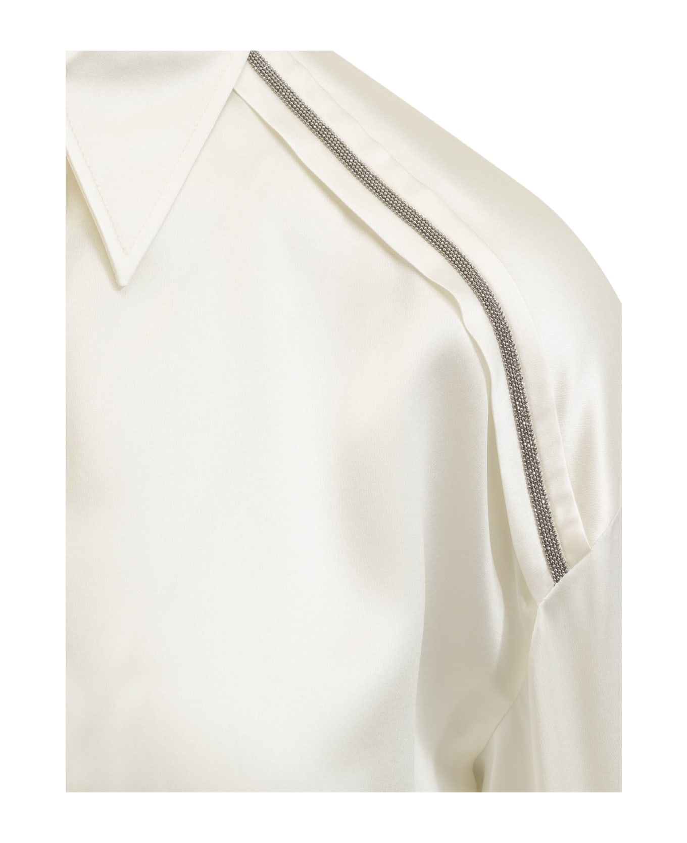 Brunello Cucinelli Jewelry Shirt - NATURALE シャツ