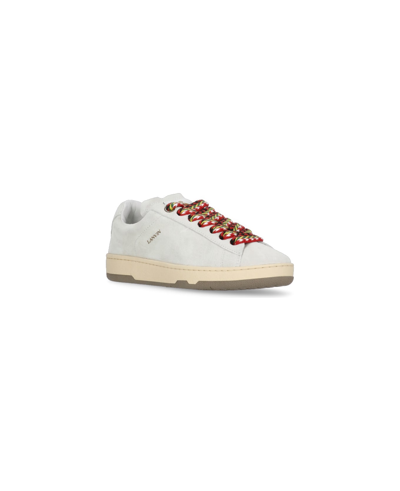 Lanvin Lite Curb Sneakers - White