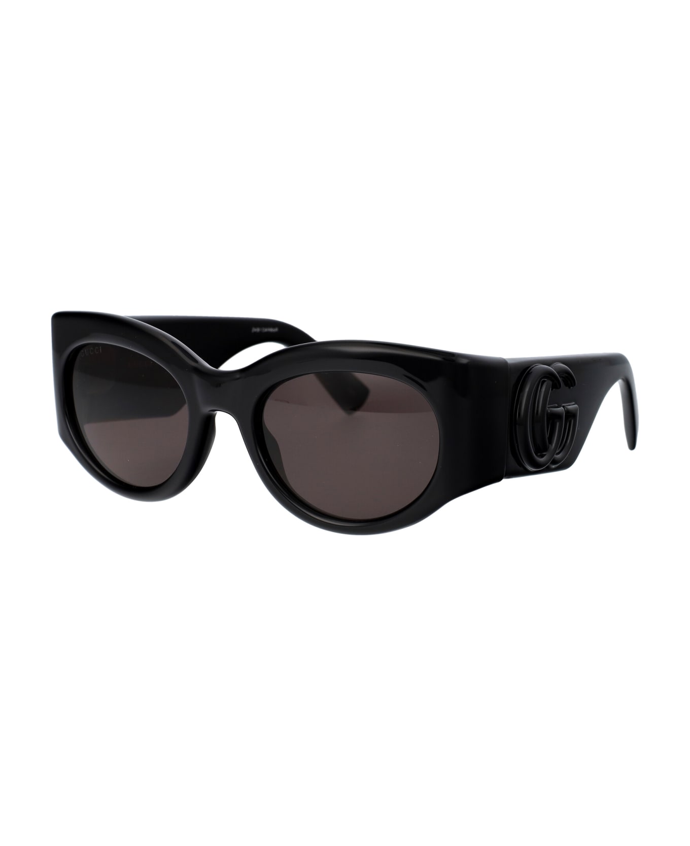 Gucci Eyewear Gg1544s Sunglasses - 001 BLACK BLACK GREY サングラス