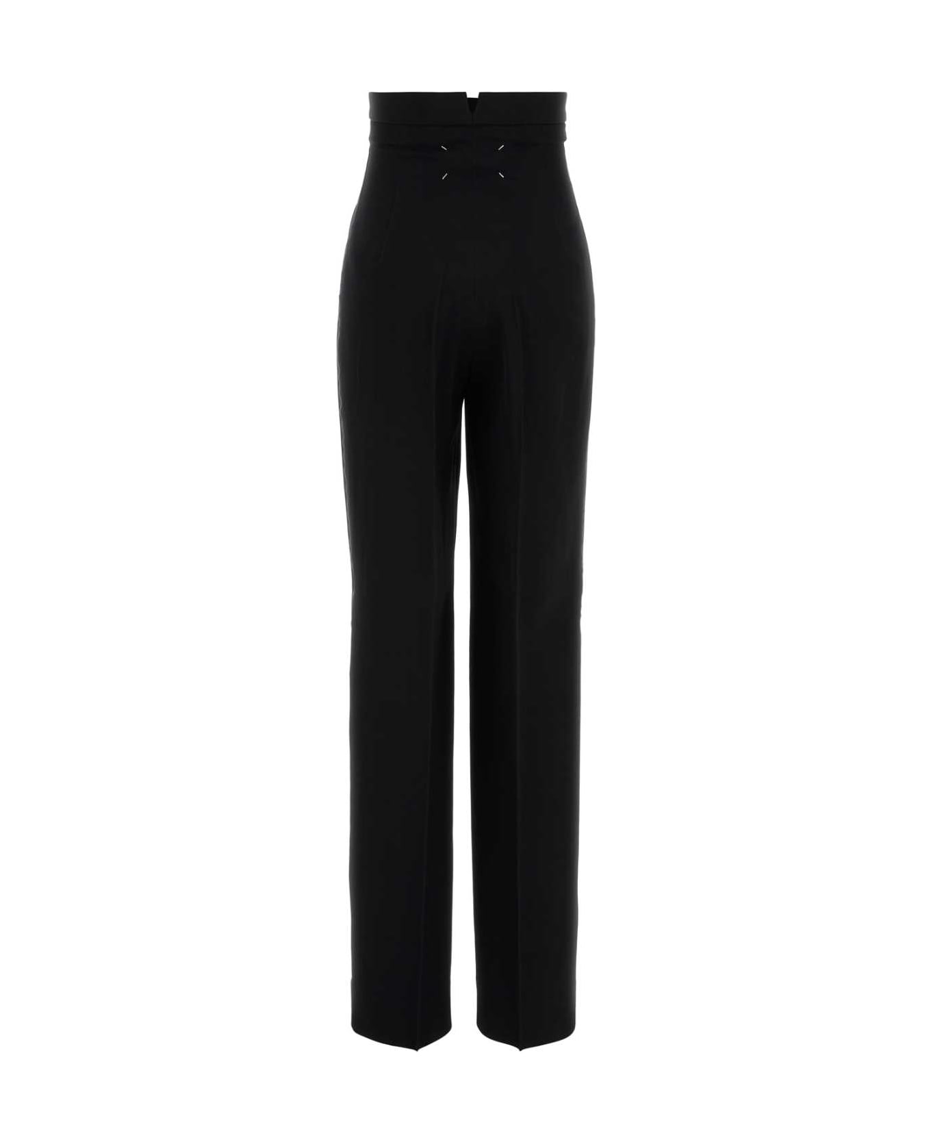 Maison Margiela Black Wool Pant - Black