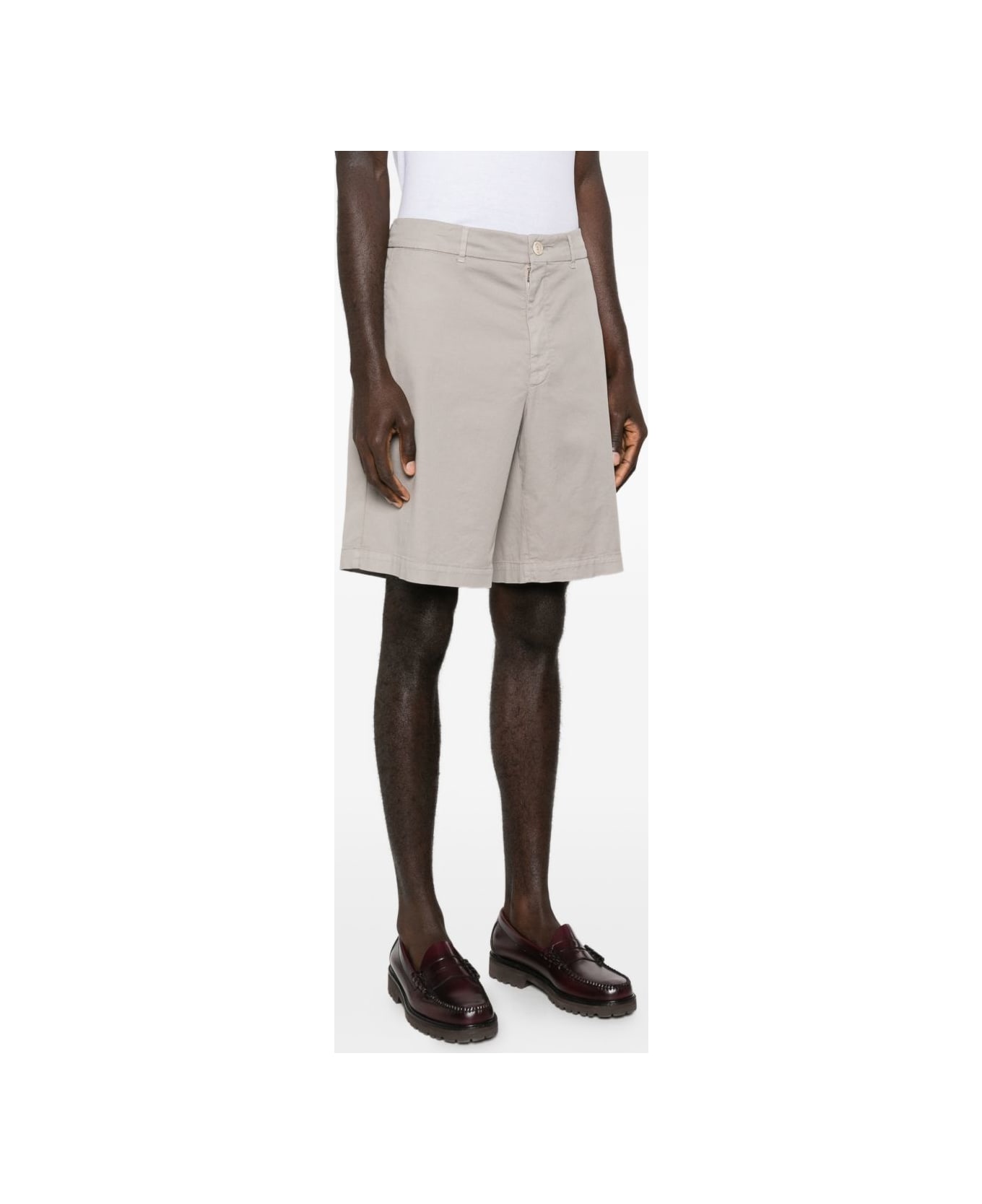 Brunello Cucinelli Cotton Bermuda Shorts - Brown