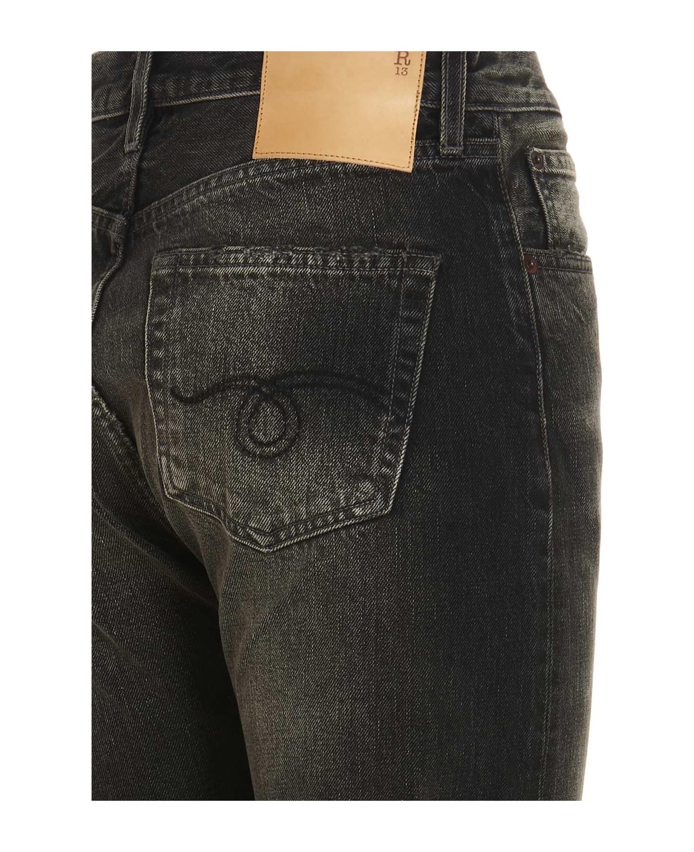 R13 'courtney Limited Edition Jeans - Black  