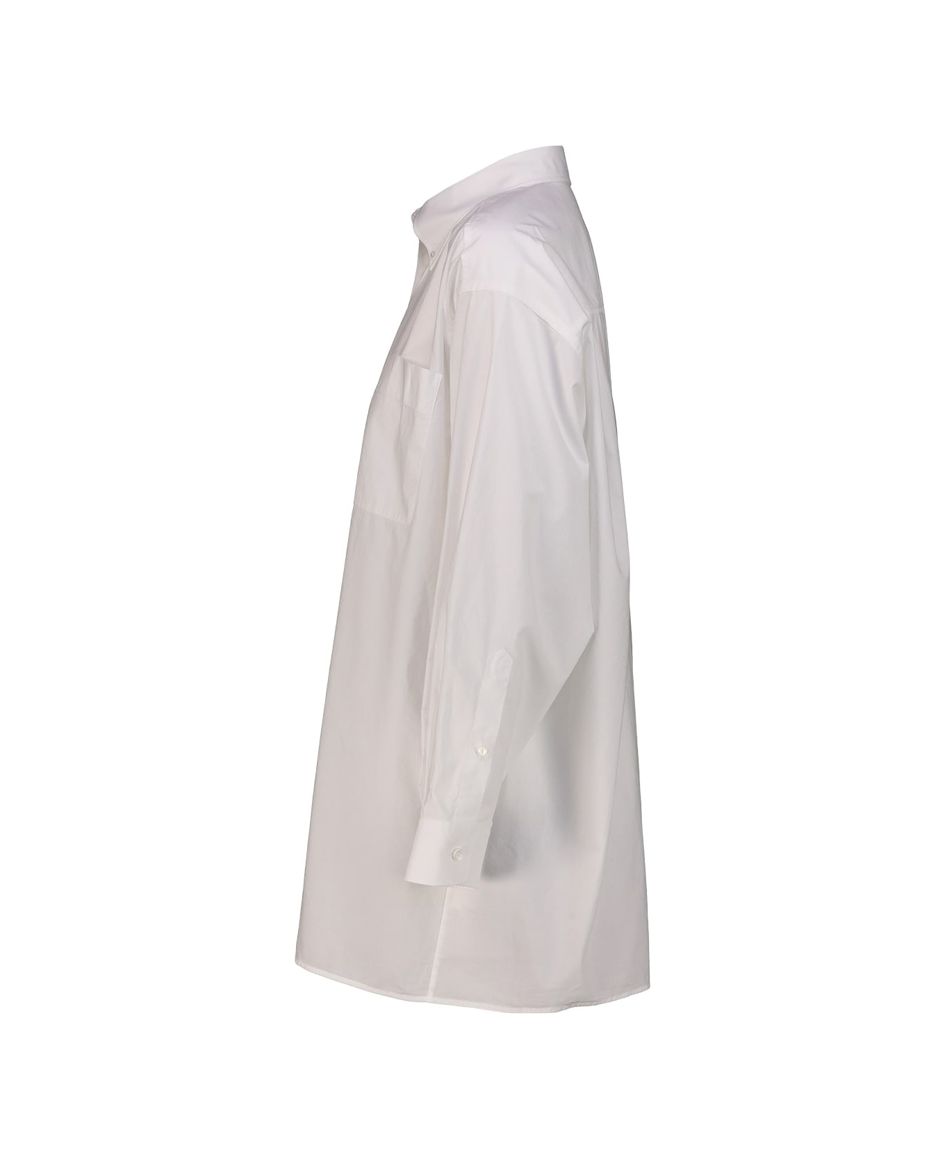 The Row Victoria Shirt - Wht White
