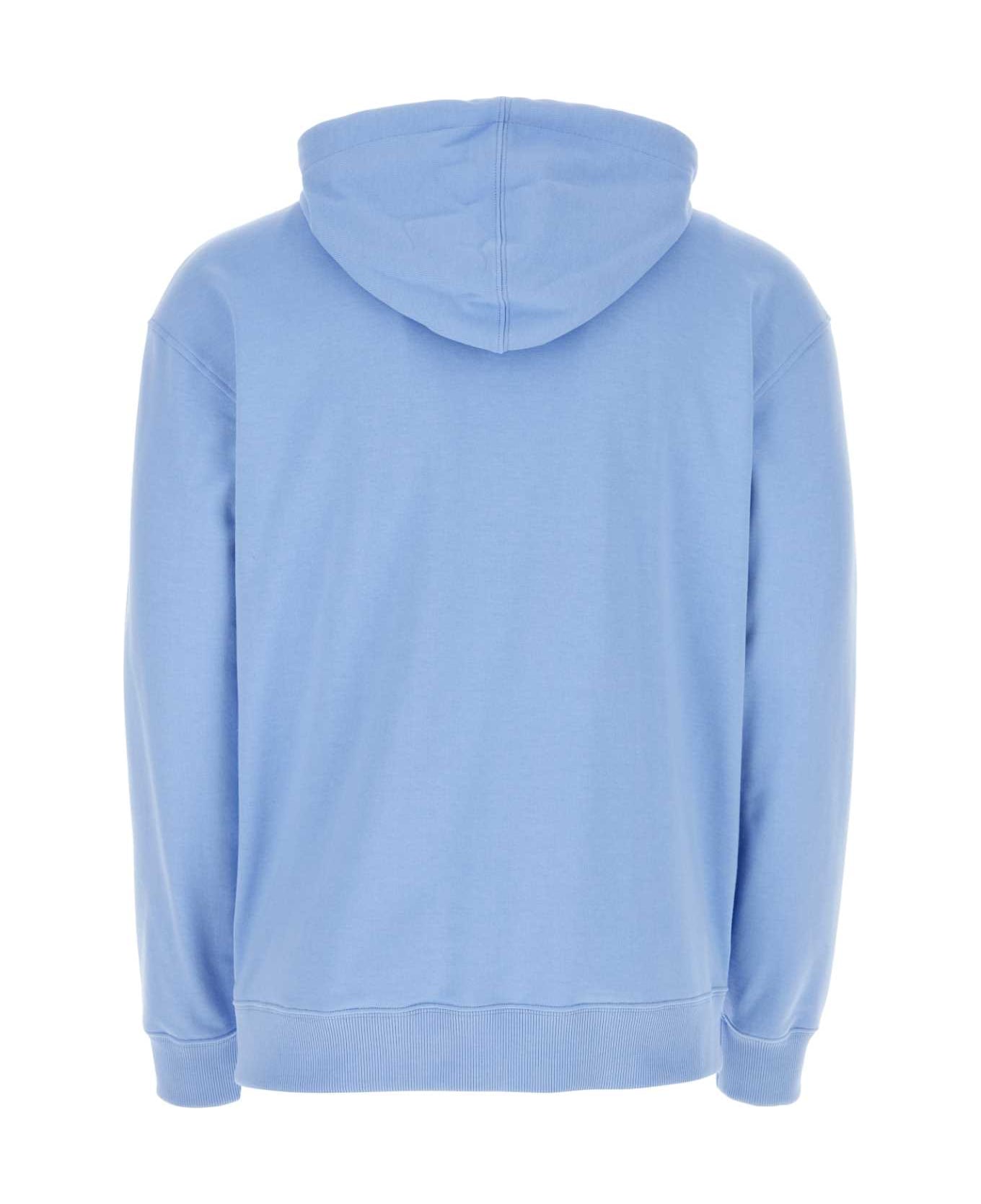 Fendi Light-blue Cotton Sweatshirt - F0TY2