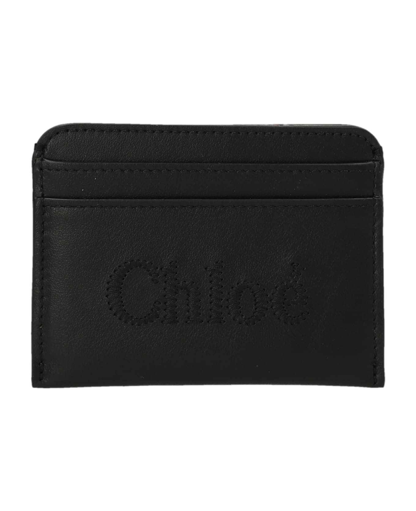Chloé 'sense' Card Holder - Black  