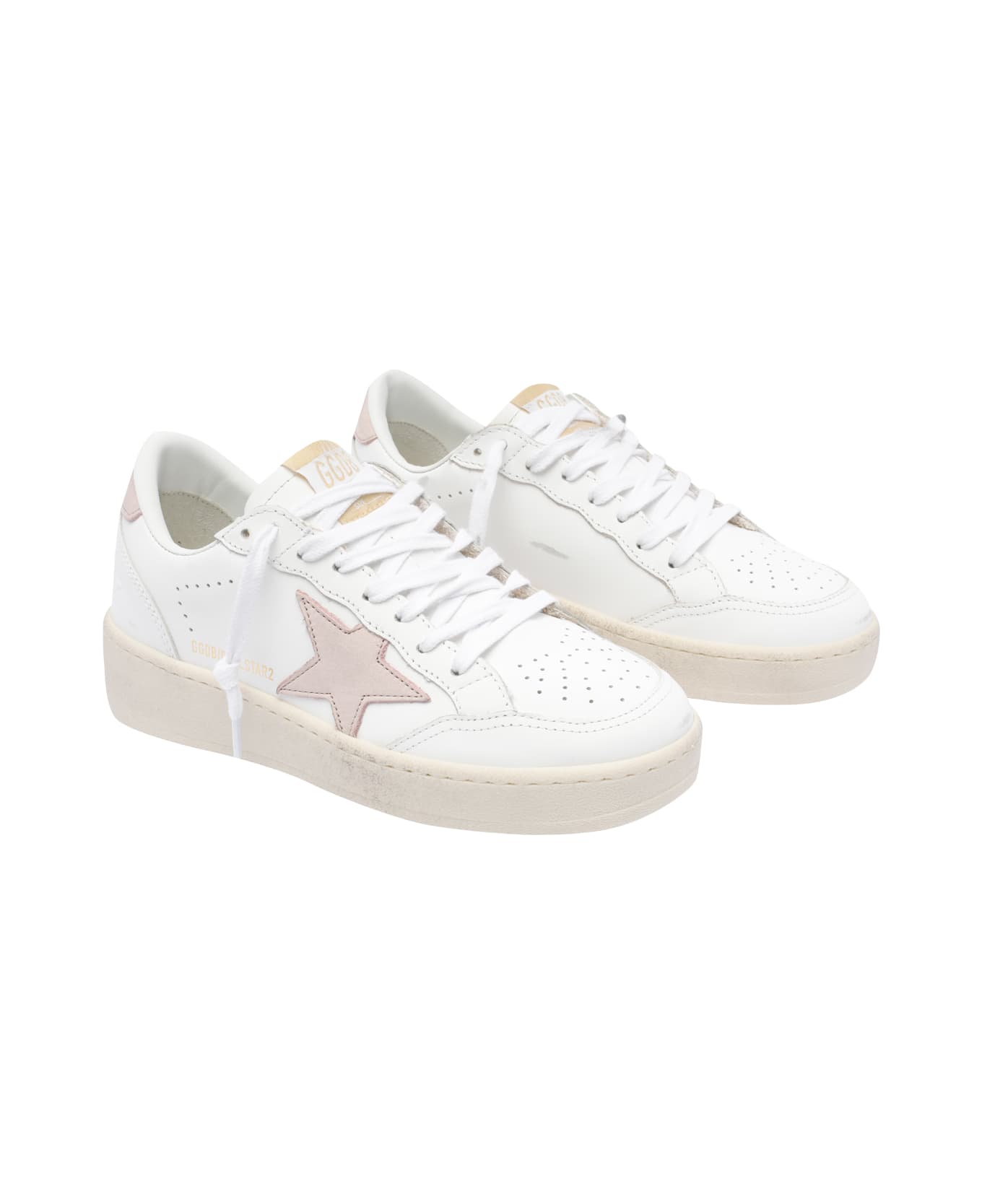 Golden Goose Ball Star Sneakers - White