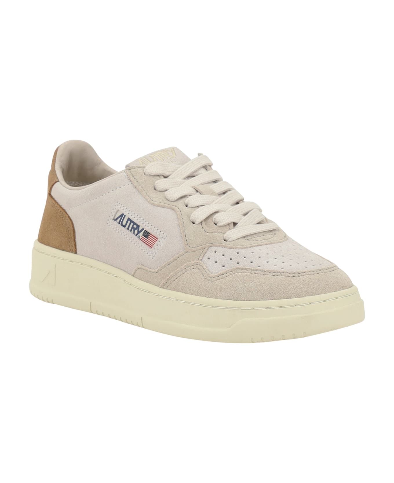 Autry Medalist Low Sneakers - Snd/cigar