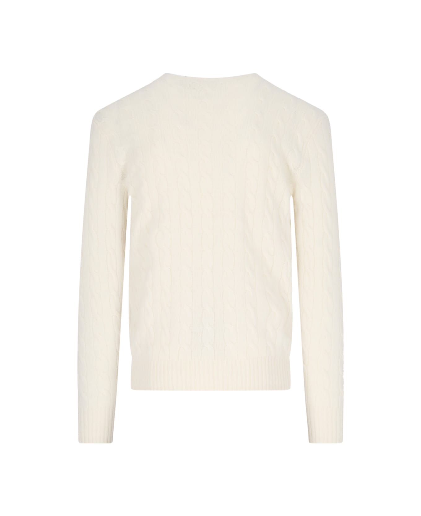 Polo Ralph Lauren Plaited Sweater - Beige ニットウェア