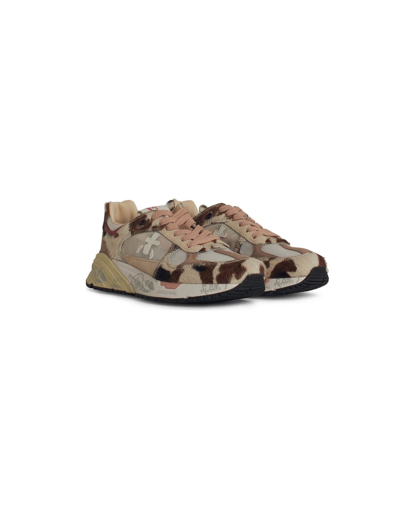Premiata 
mased
 Multicolor Leather Blend Sneakers - Multicolor