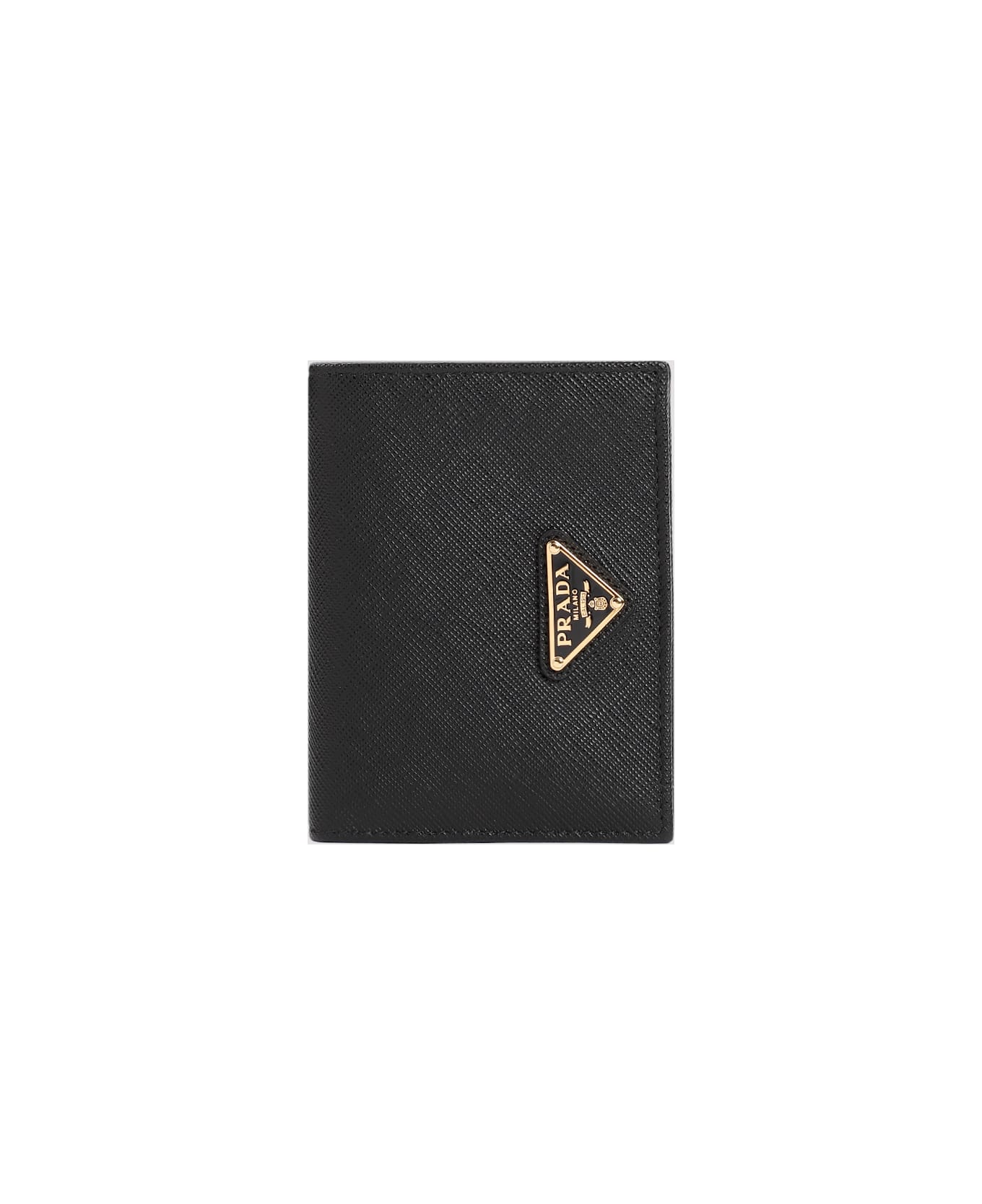 Prada Calf Leather Wallet - Nero