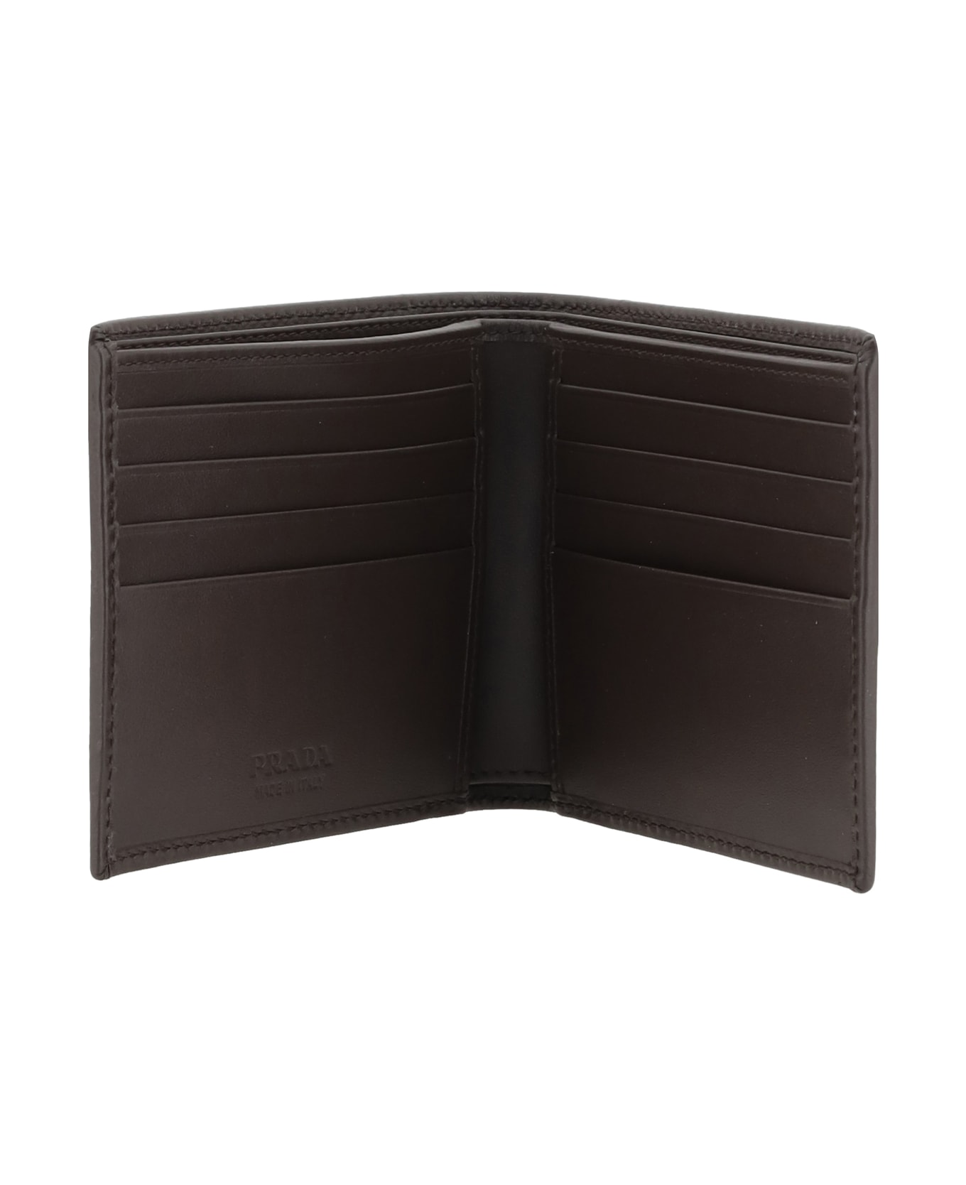 Prada Wallet - Blu+caffe
