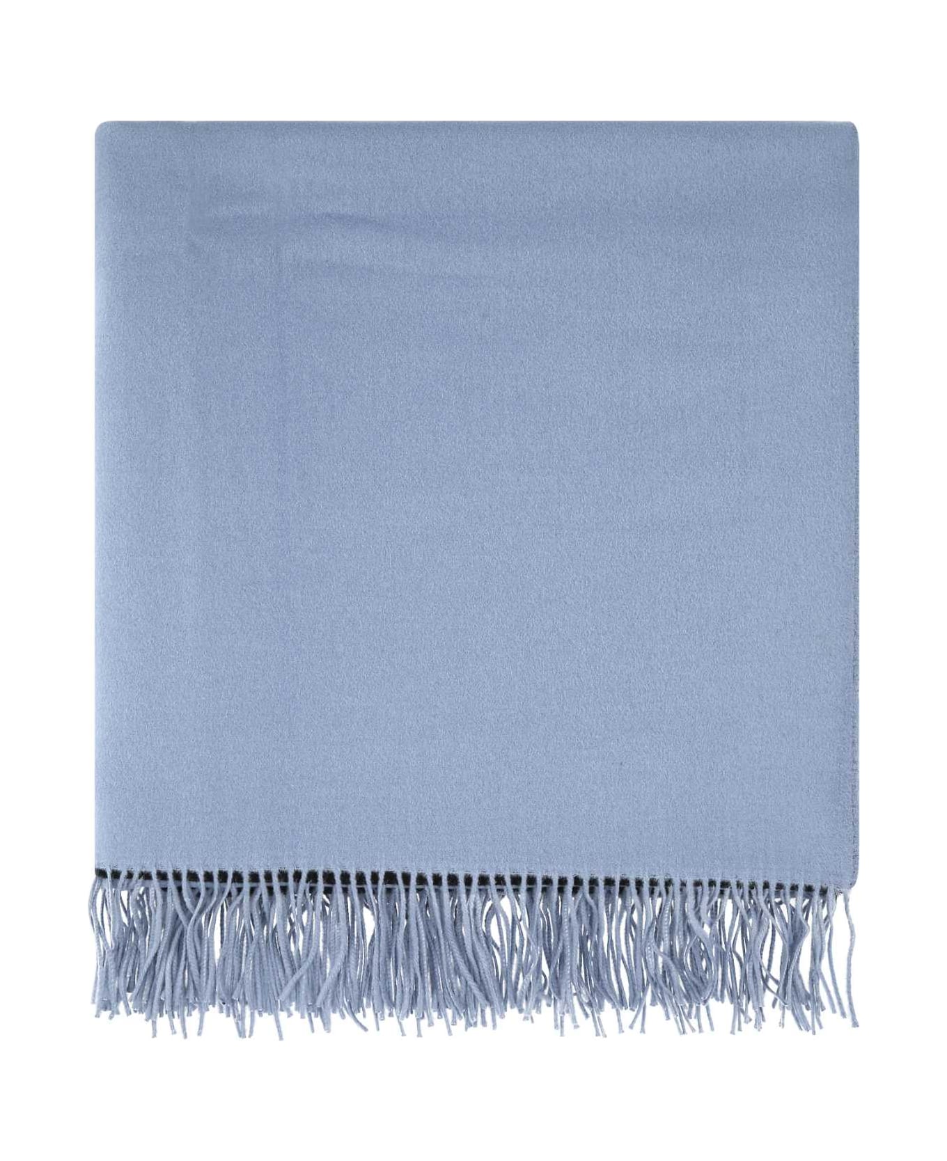 Prada Powder Blue Cashmere Blanket - F0M25 ブランケット