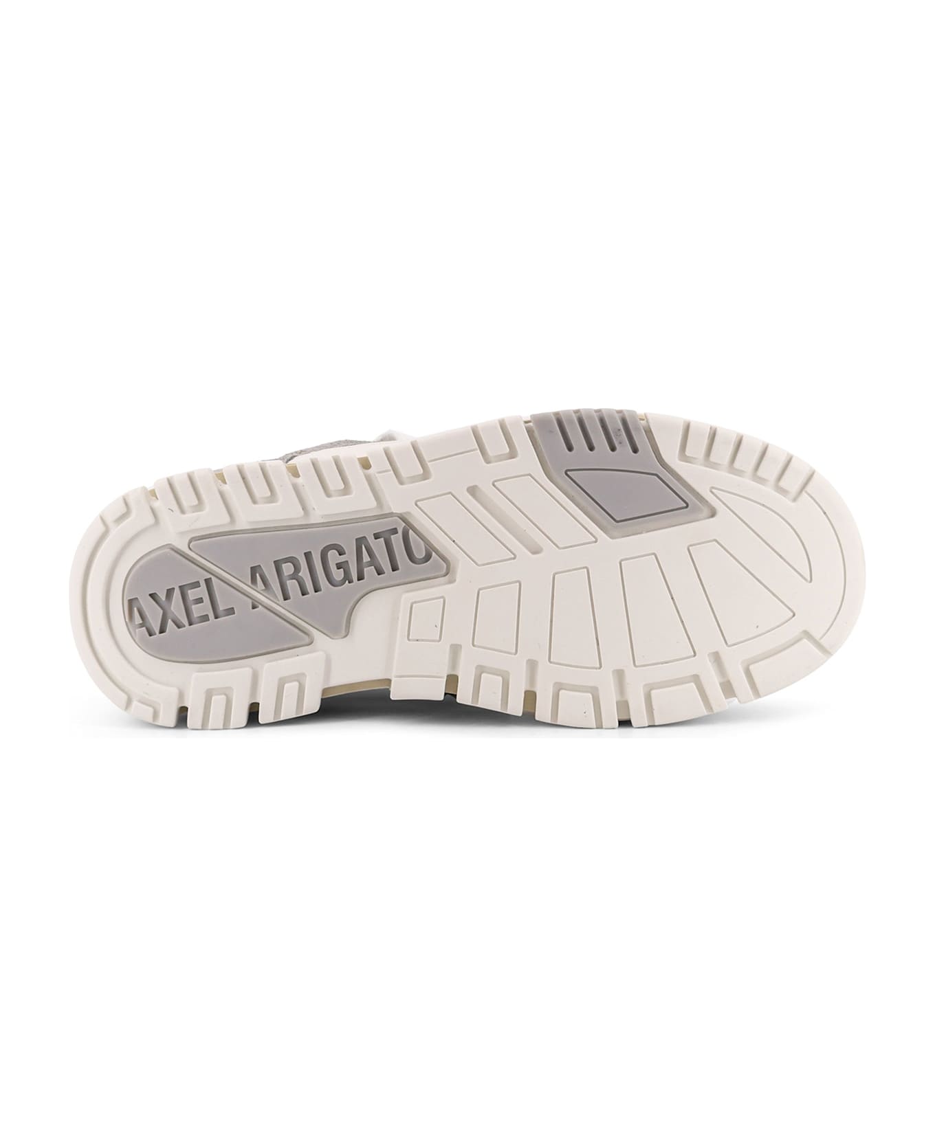 Axel Arigato Area Lo Low-top Suede And Leather Sneakers - GREYWHITE
