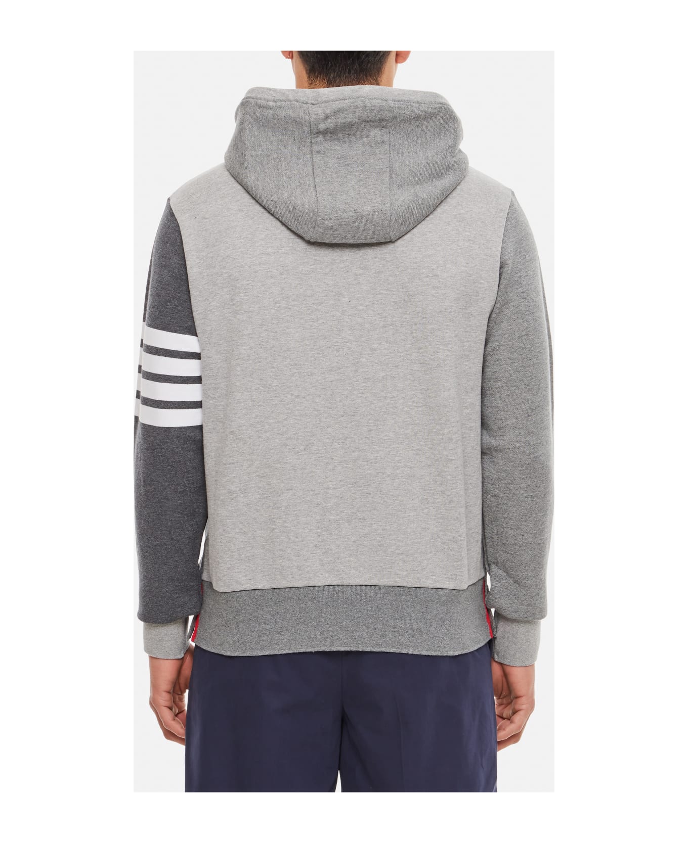 Thom Browne Hoodie Pullover - TONAL GREY
