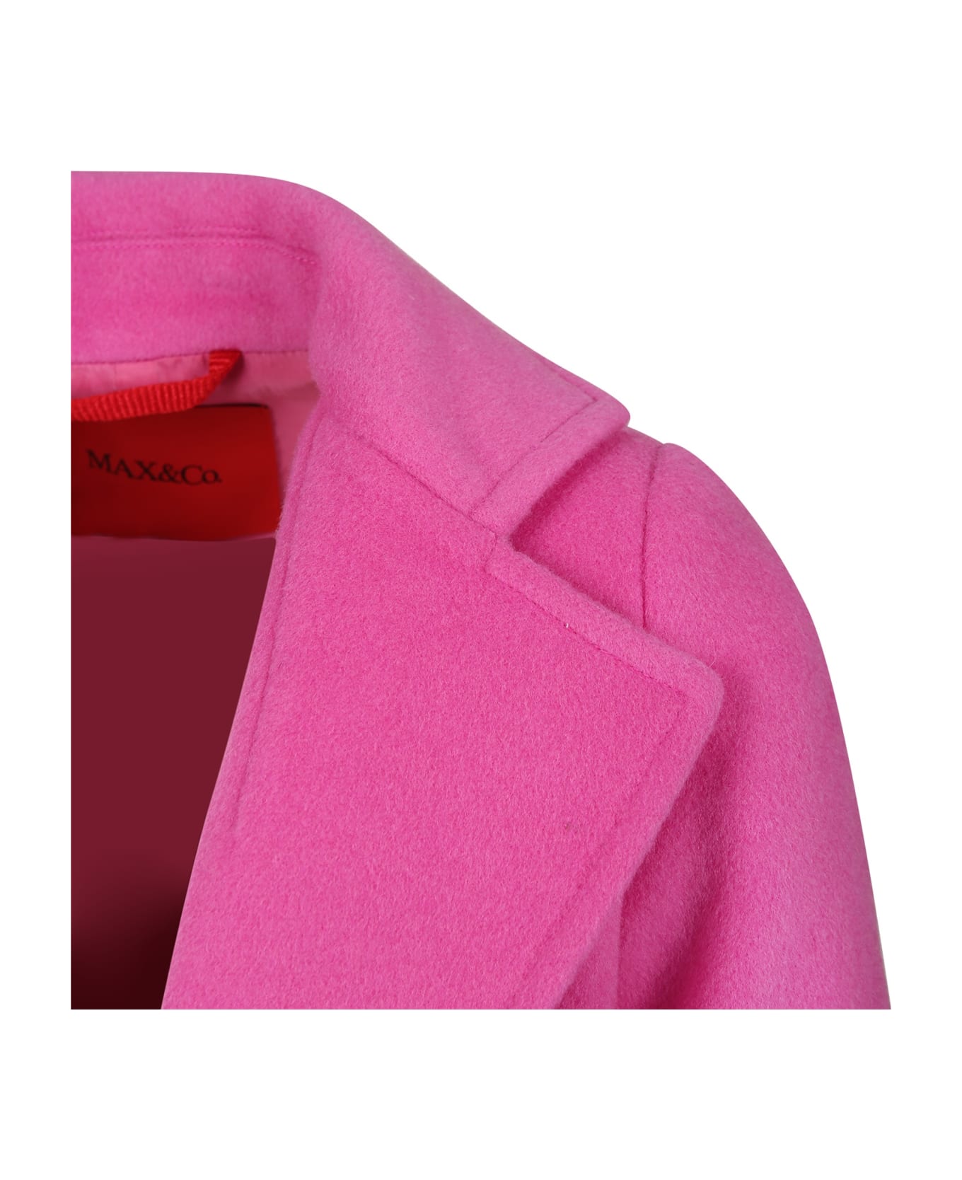 Max&Co. Fuchsia Coat For Girl コート＆ジャケット