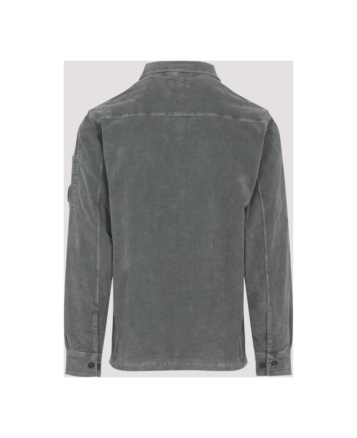 C.P. Company Ls Corduroy Shirt - CHARCOAL