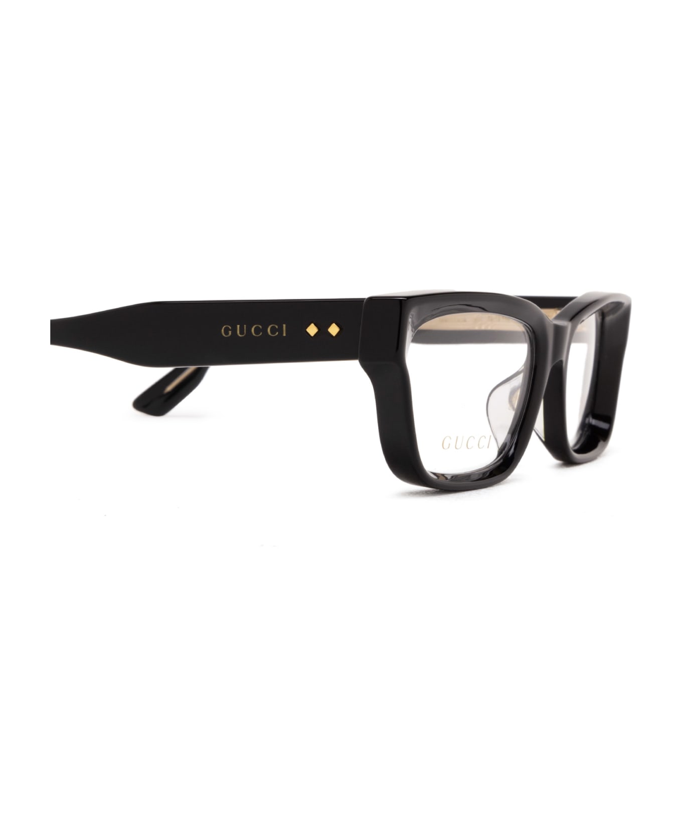 Gucci Eyewear Gg1533oa Black Glasses - Black