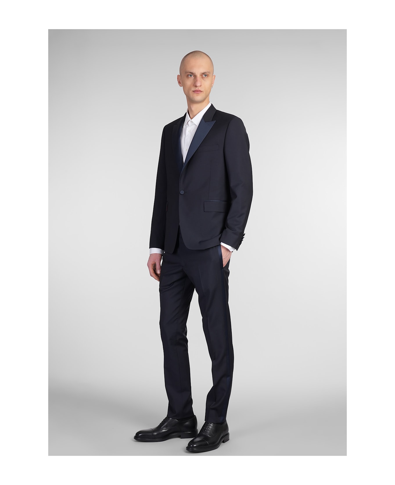Paul Smith In Blue Wool - blue