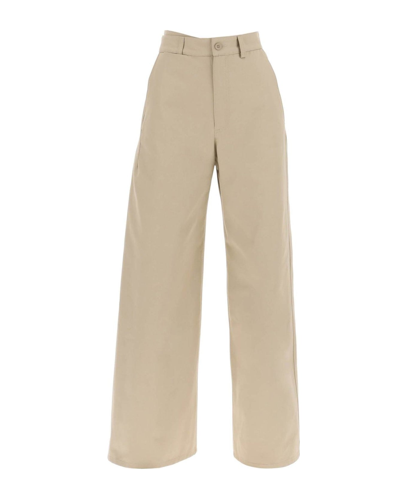 MM6 Maison Margiela Mid-rise Wide Leg Pants