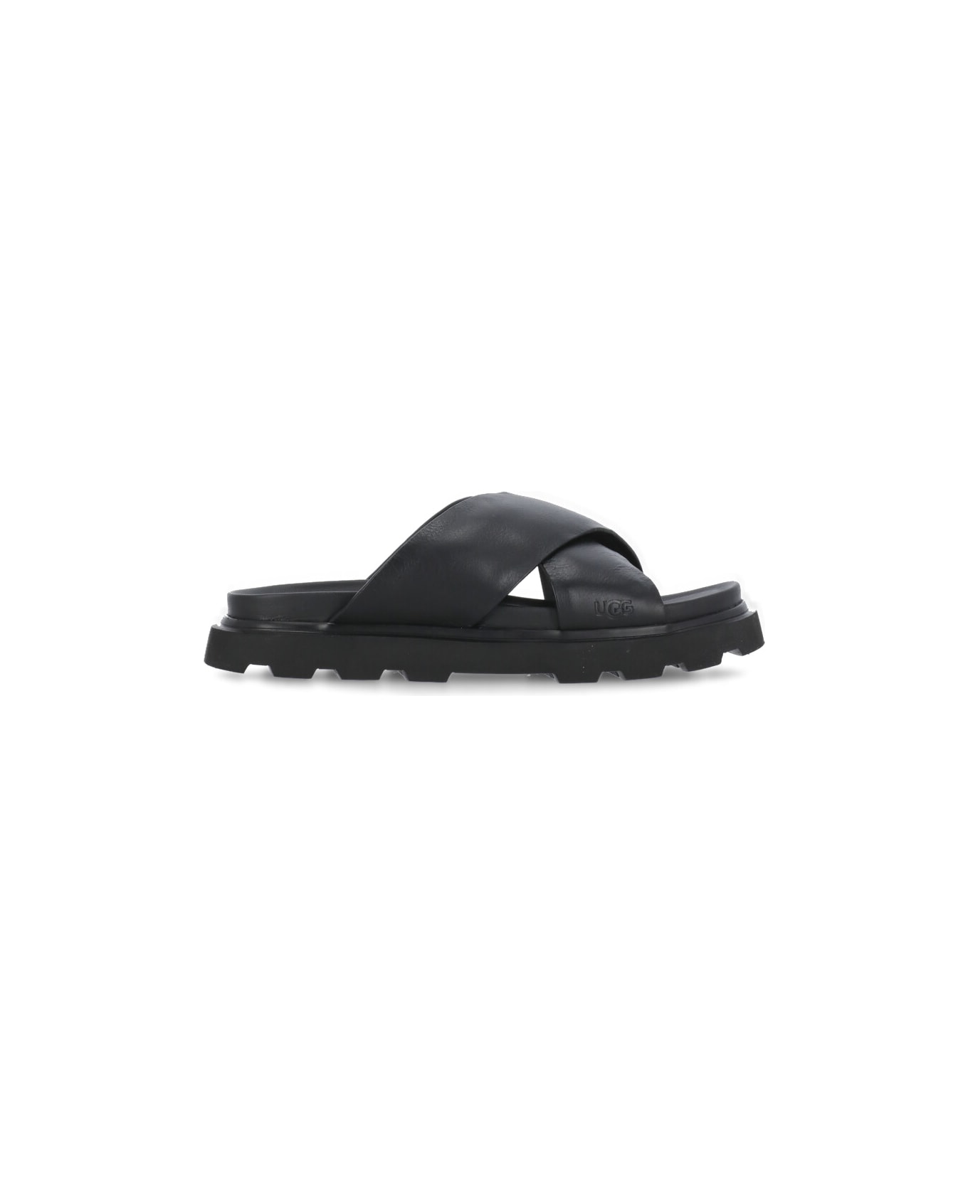 UGG Capitelle Crossband Sandals - Black