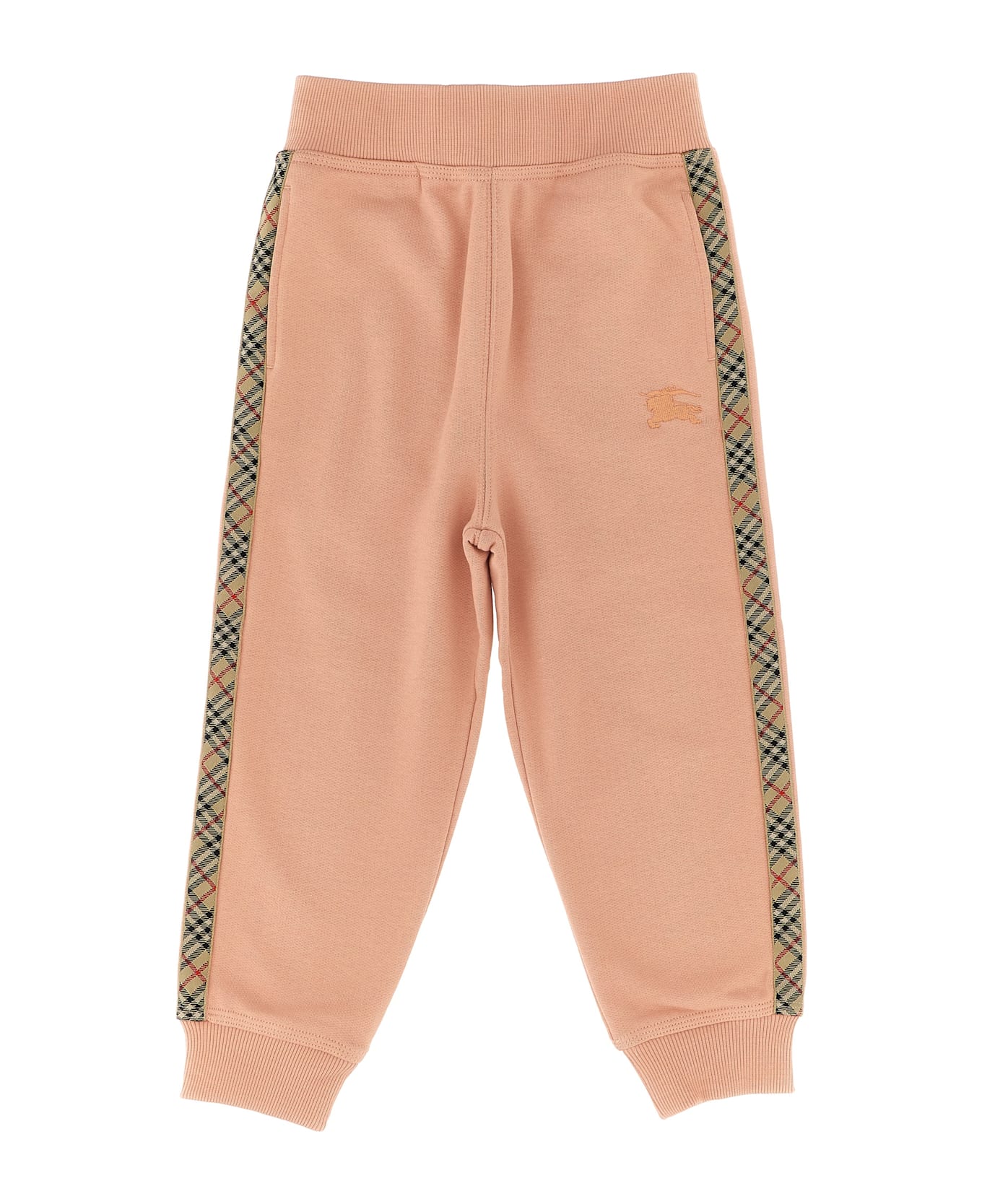 Burberry 
jackson Check Tape
 Joggers - Pink
