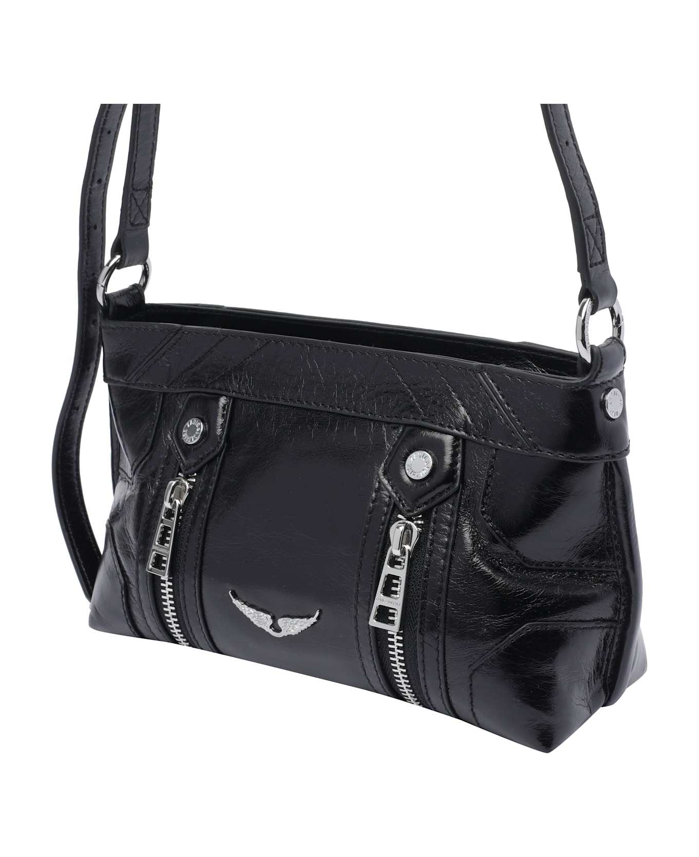 Zadig 
Voltaire Sunny Mood Vintage Crossbody Bag - Black