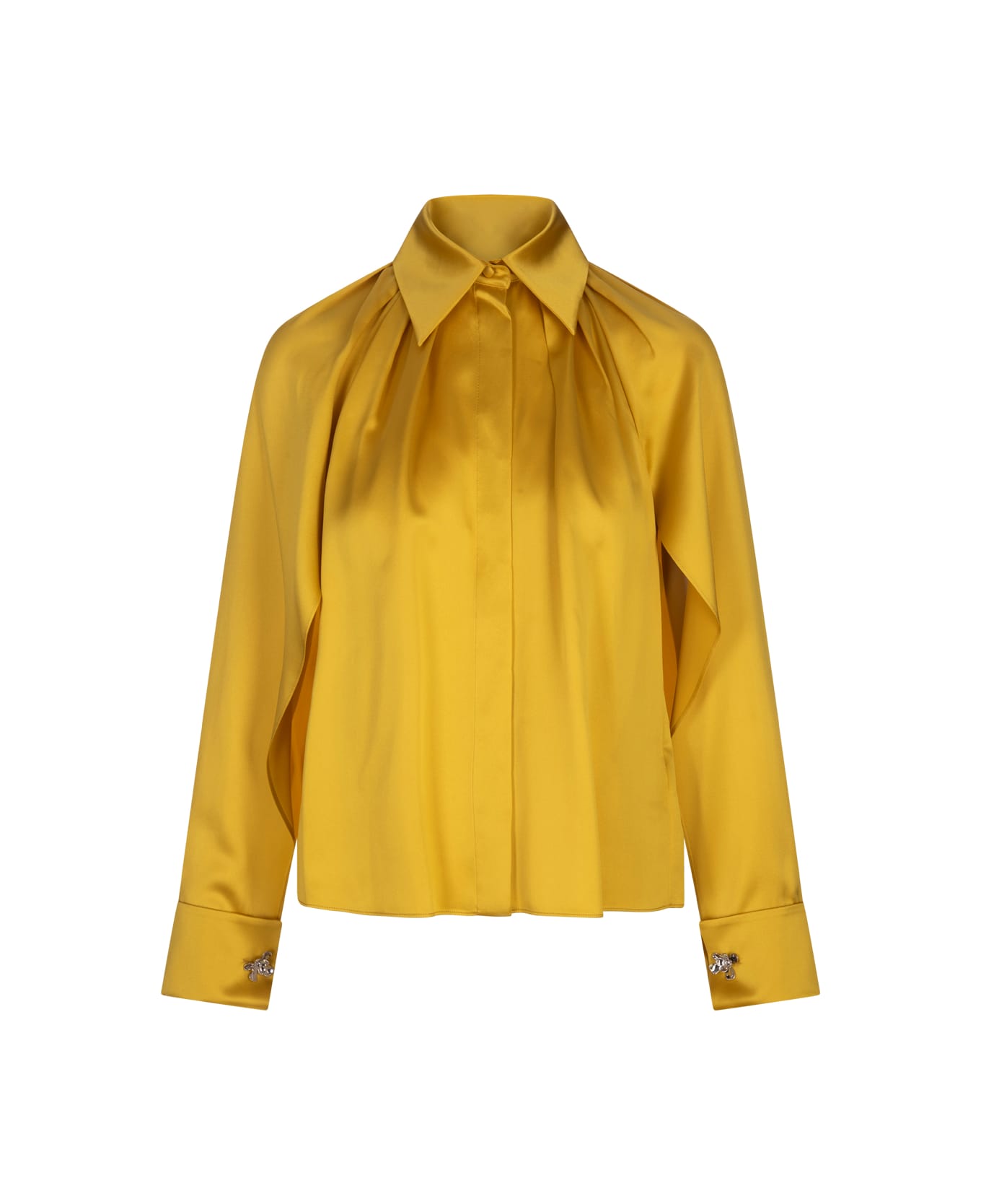 Max Mara Pianoforte Yellow Salice Shirt - Yellow