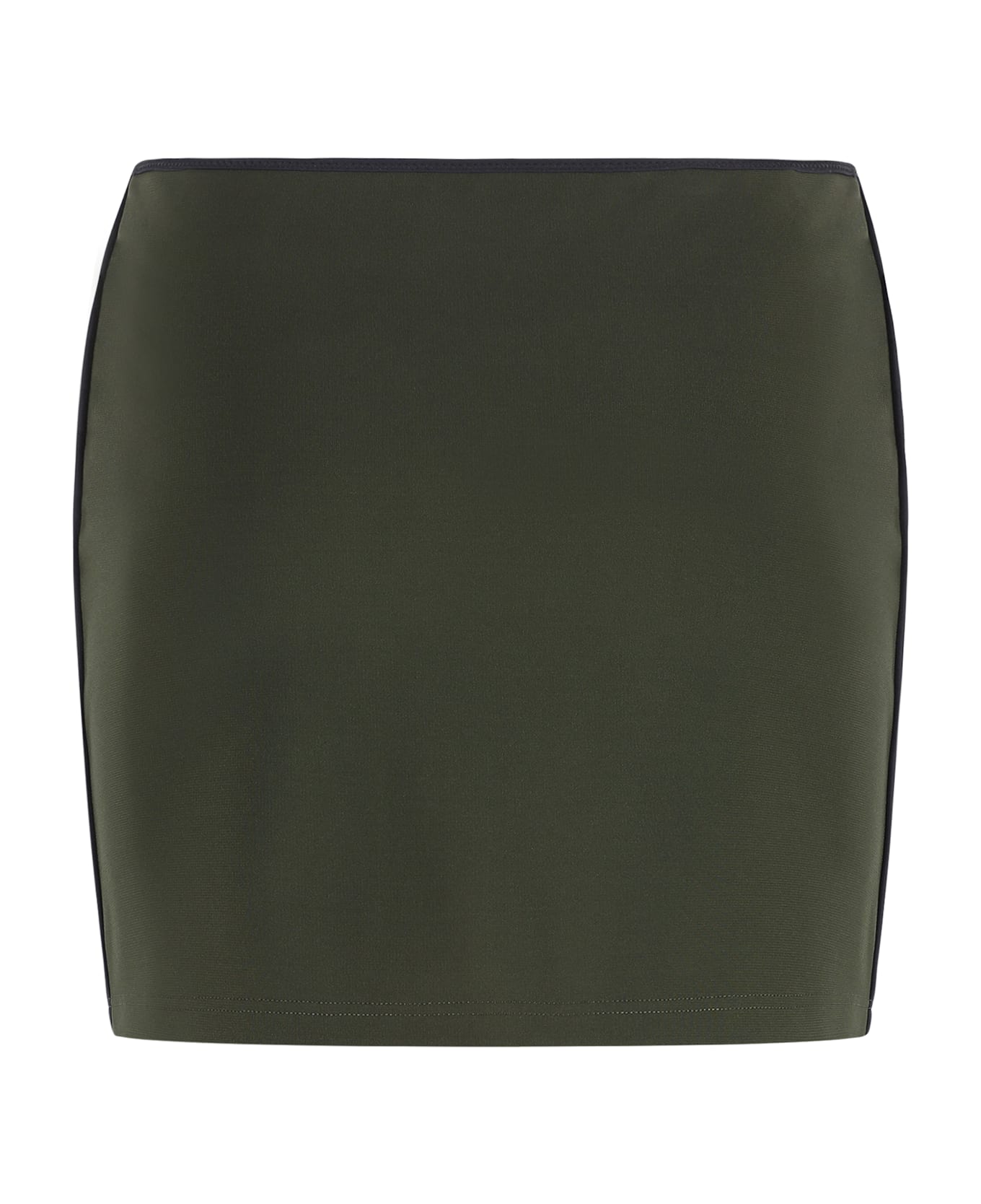Miu Miu Viscose Blend Mini-skirt - green